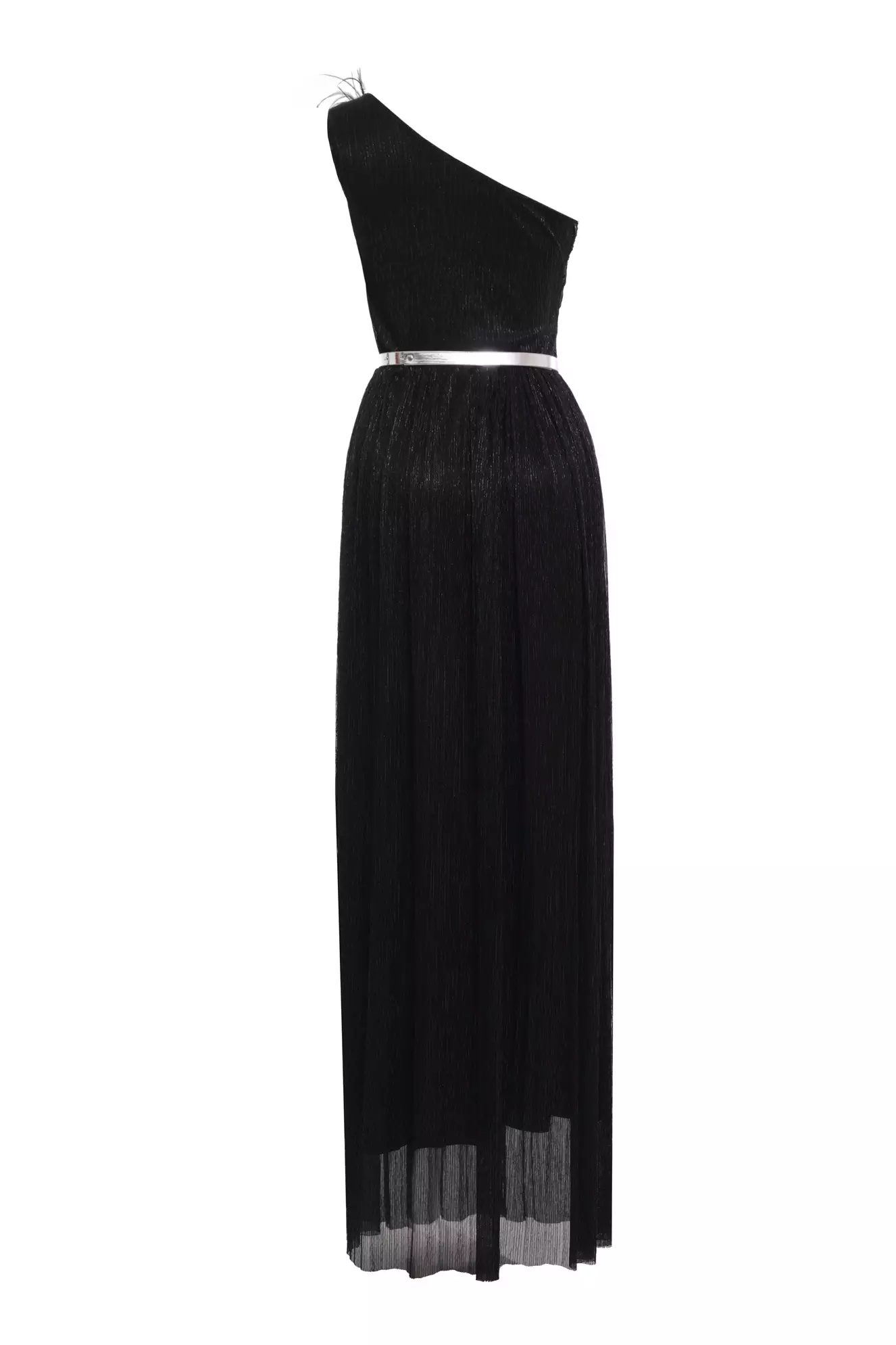 Black moonlight sleeveless maxi dress