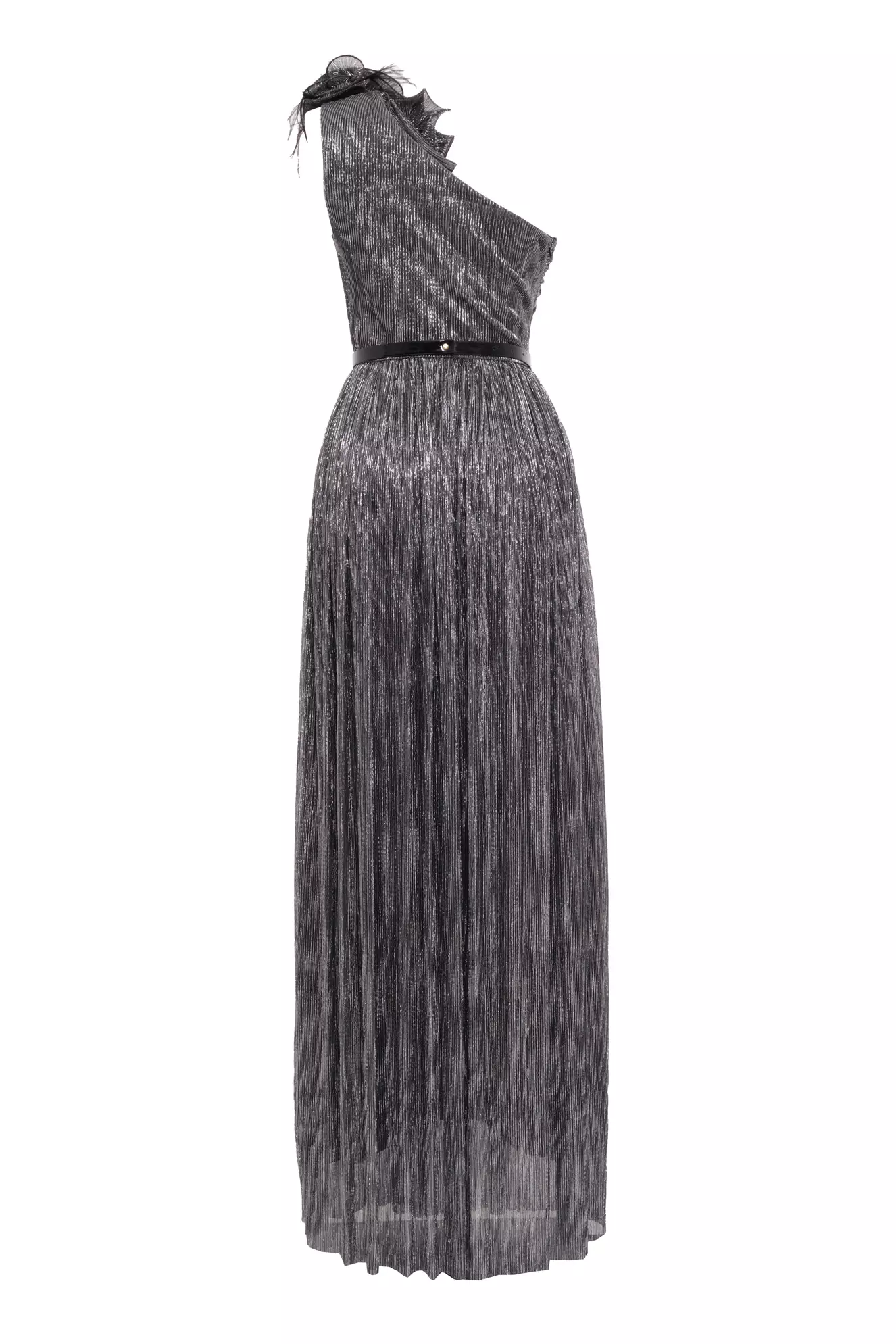 Silver moonlight sleeveless maxi dress