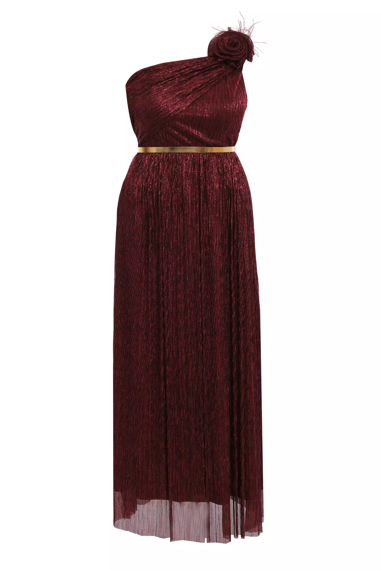 Red plus size moonlight sleeveless maxi dress