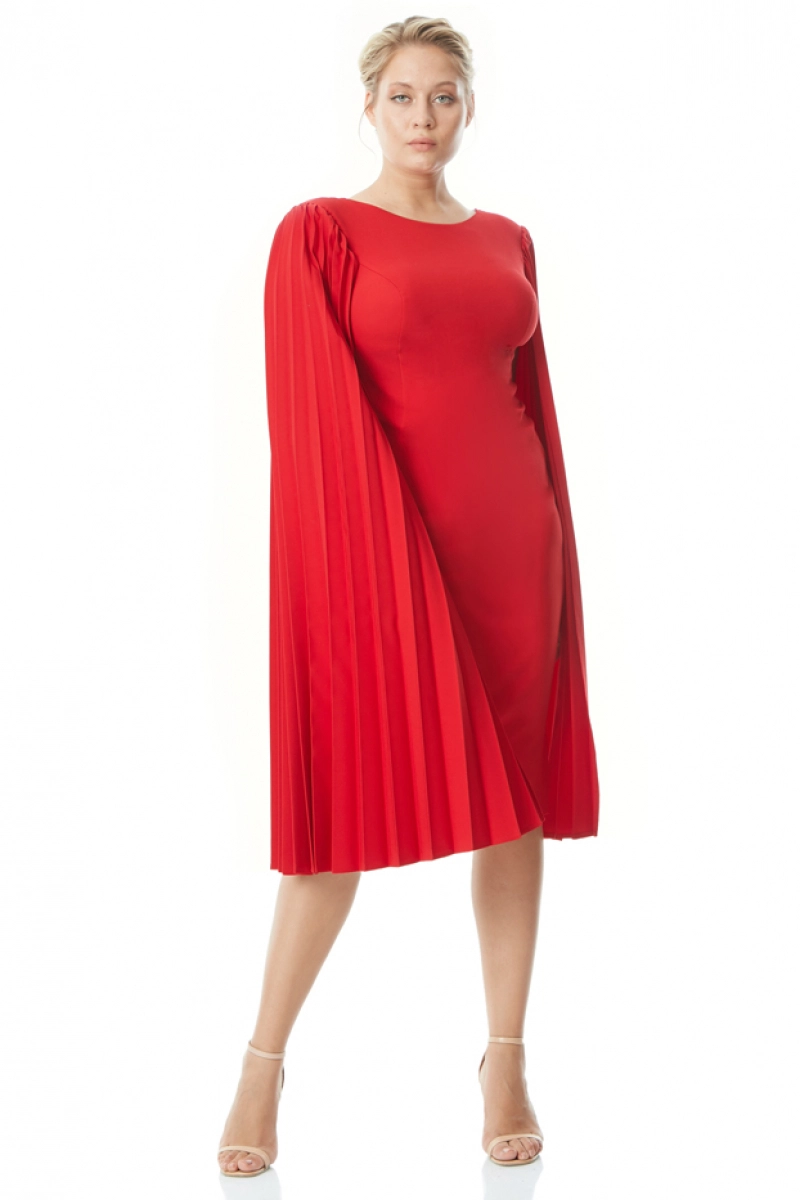 fervente plus size crepe short sleeve maxi dress reviews Red Plus Size Crepe Long Sleeve Maxi Dress | All