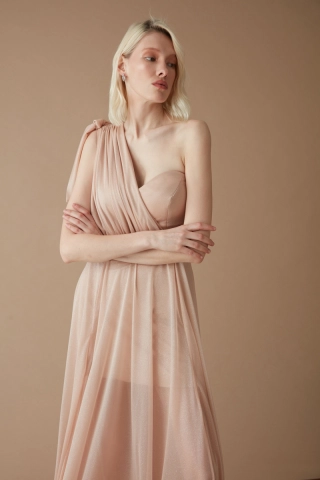 fervente gold plus size tulle single sleeve maxi dress reviews Gold Plus Size Tulle Single Sleeve Maxi Dress | All Standard Size Products
