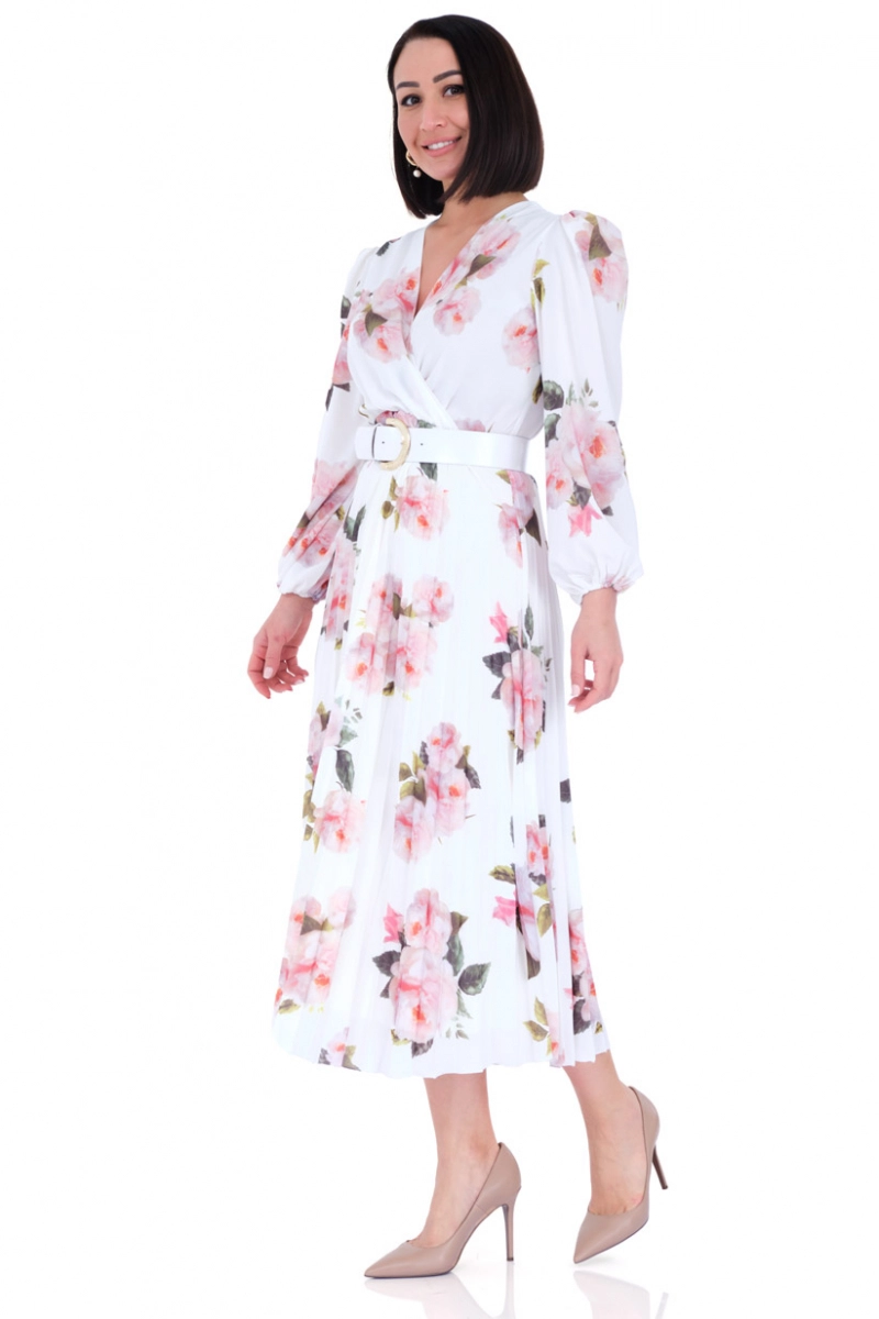Crepe Long Sleeve Midi Dress | All Standard Size Products | Fervente Crepe Long Sleeve Midi Dress | All Standard Size Products | Fervente