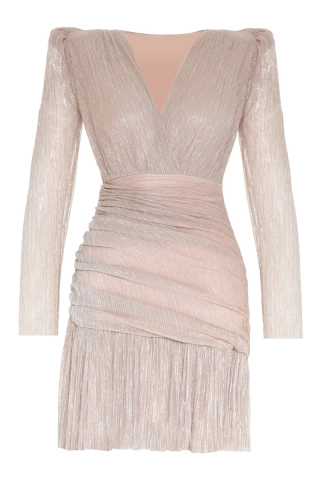 4610105 Black Silvery Dress