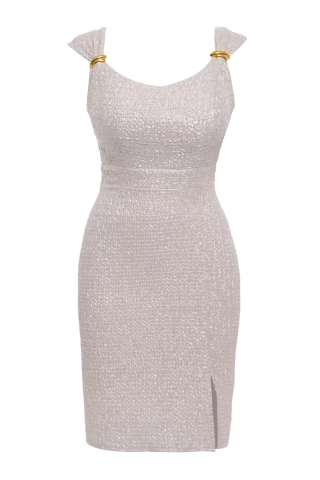 FRV Gold jakar sleeveless mini crop top - Fullerton