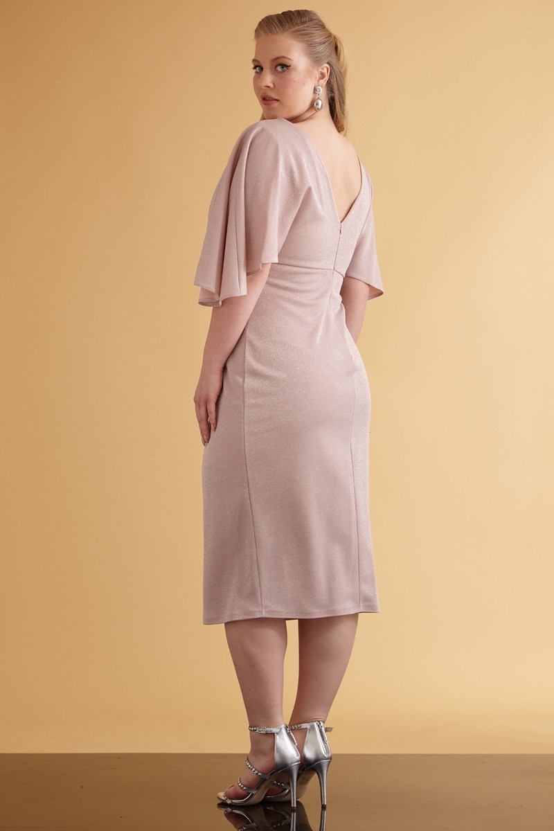 Powder Plus Size Knitted Sleeveless Maxi Dress