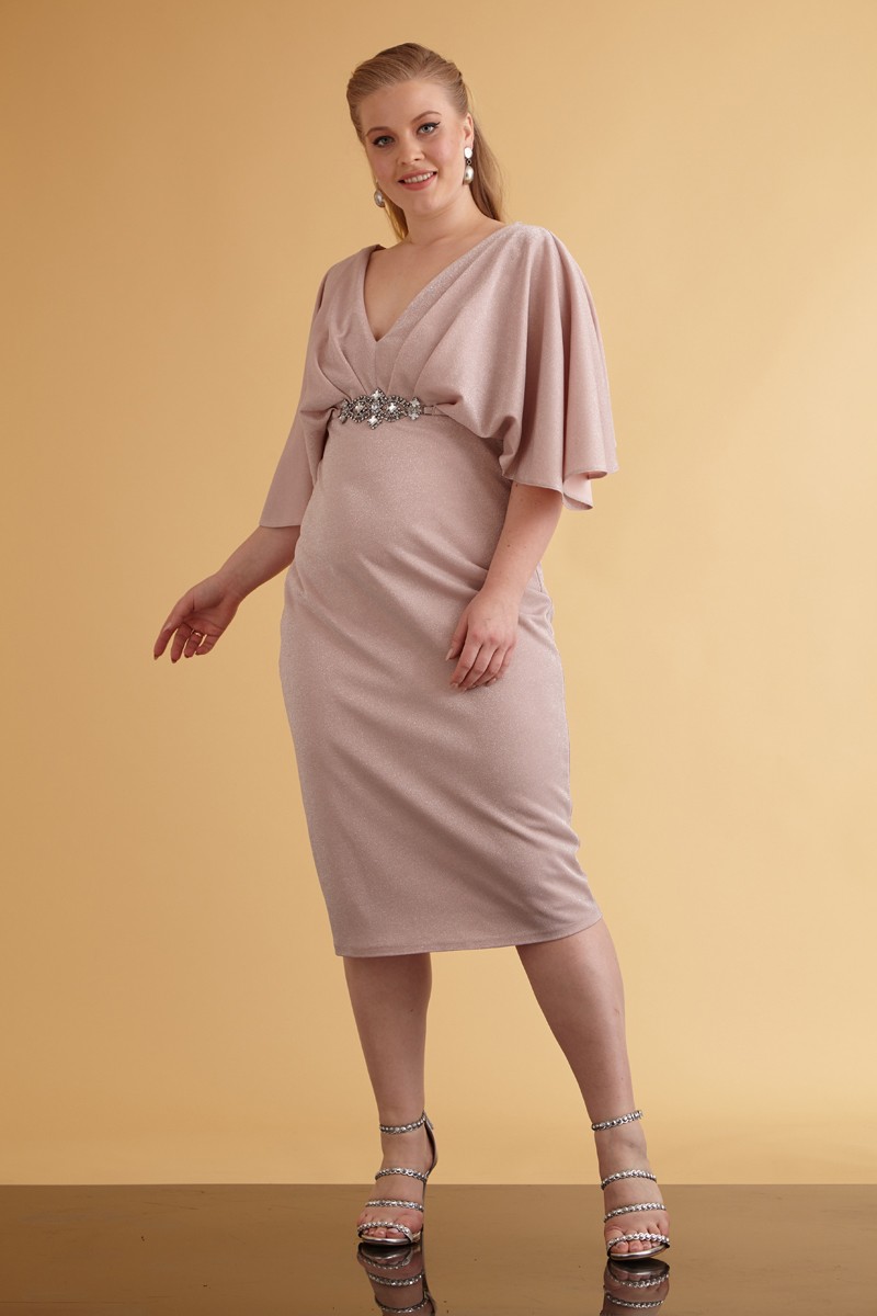 Powder Plus Size Knitted Sleeveless Maxi Dress