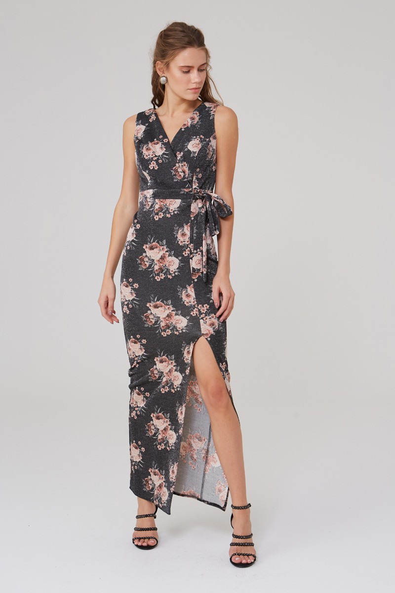 Knitted Sleeveless Maxi Dress