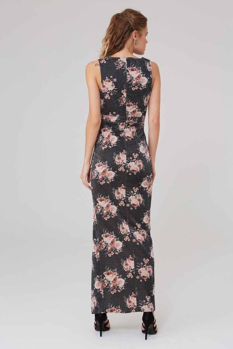 Knitted Sleeveless Maxi Dress