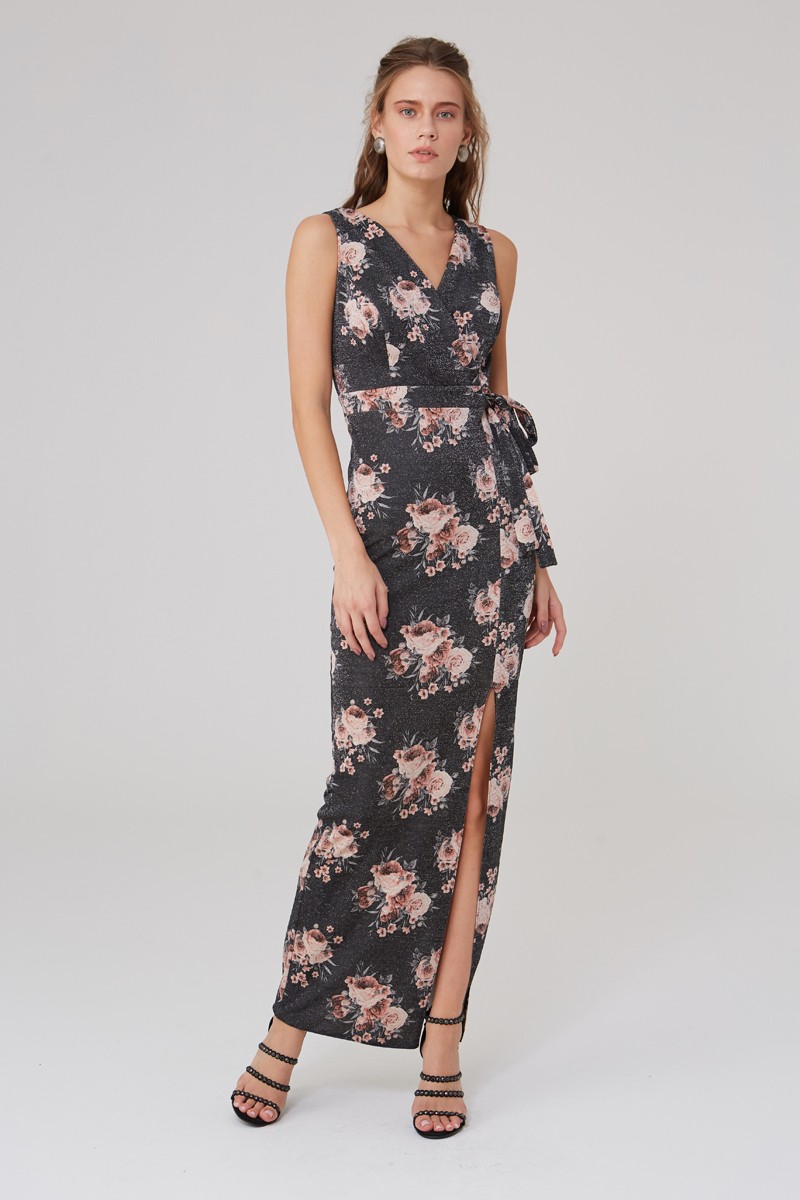 Knitted Sleeveless Maxi Dress