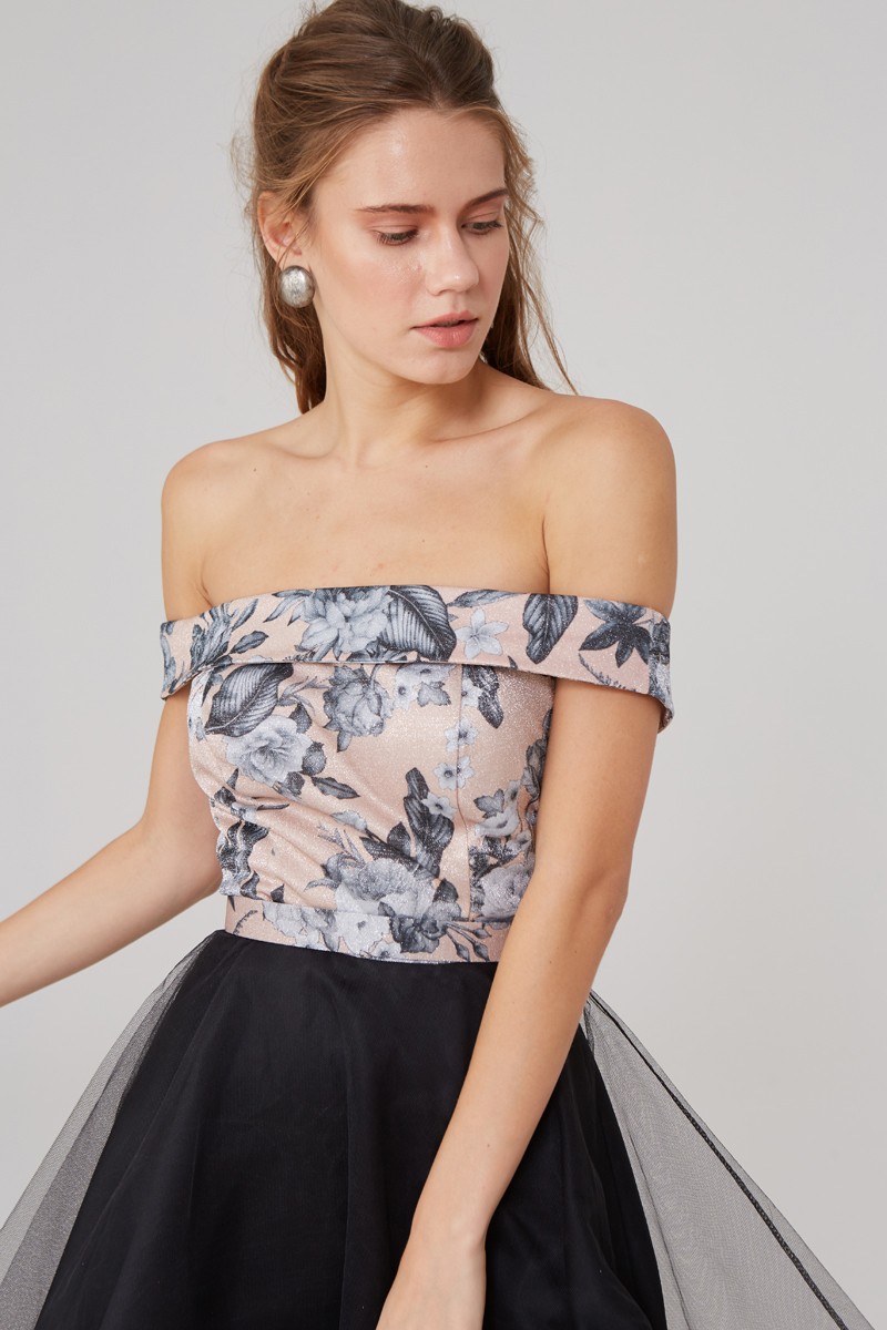 Print Y08 Knitted Short Sleeve Midi Dress
