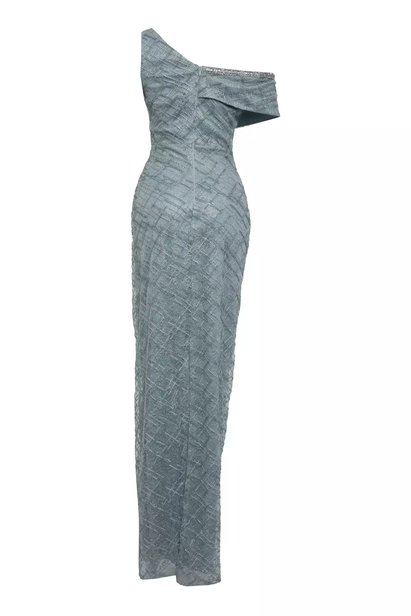 Mint Green Lace Sleeveless Maxi Dress