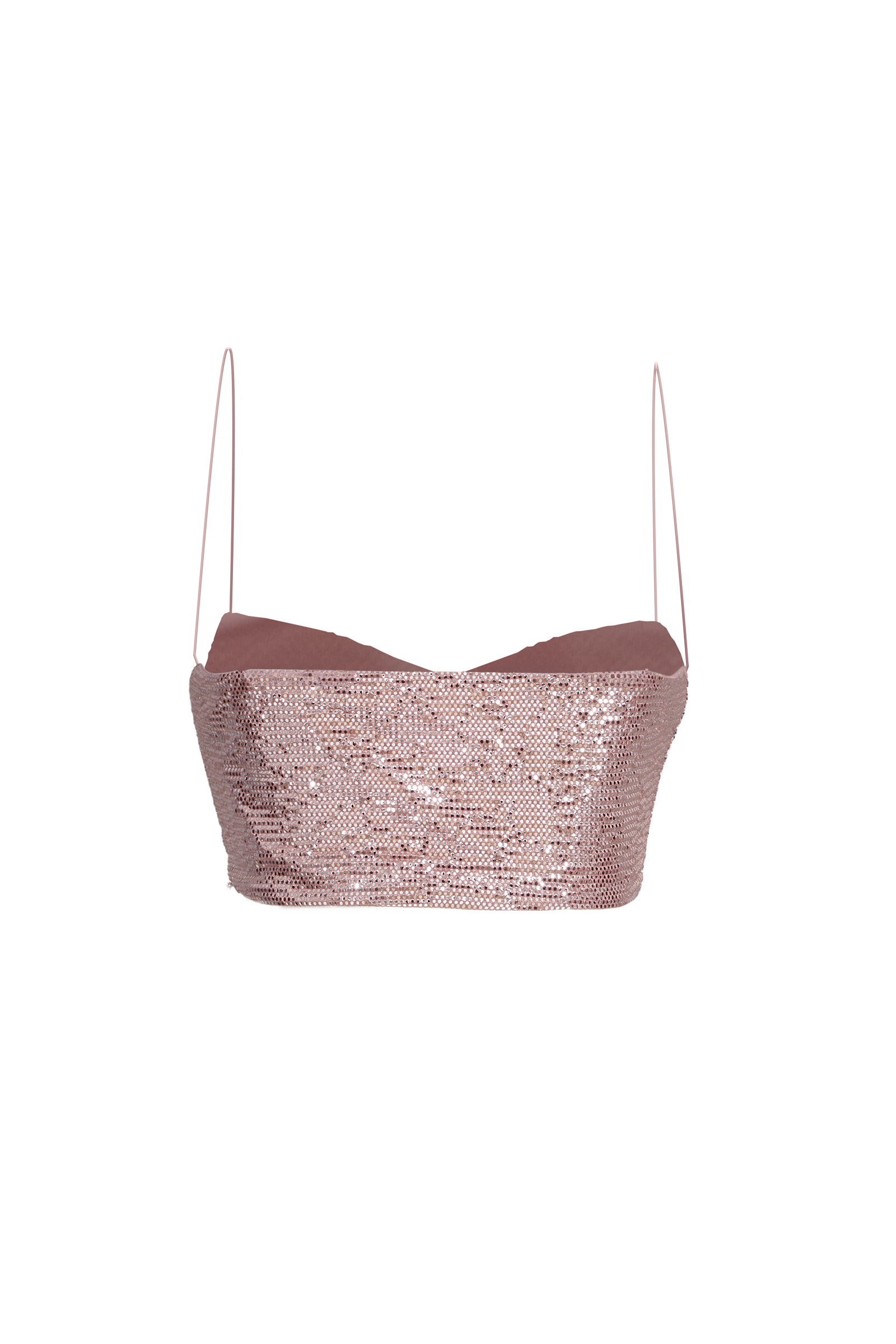 Powder Knitted Sleeveless Crop Top