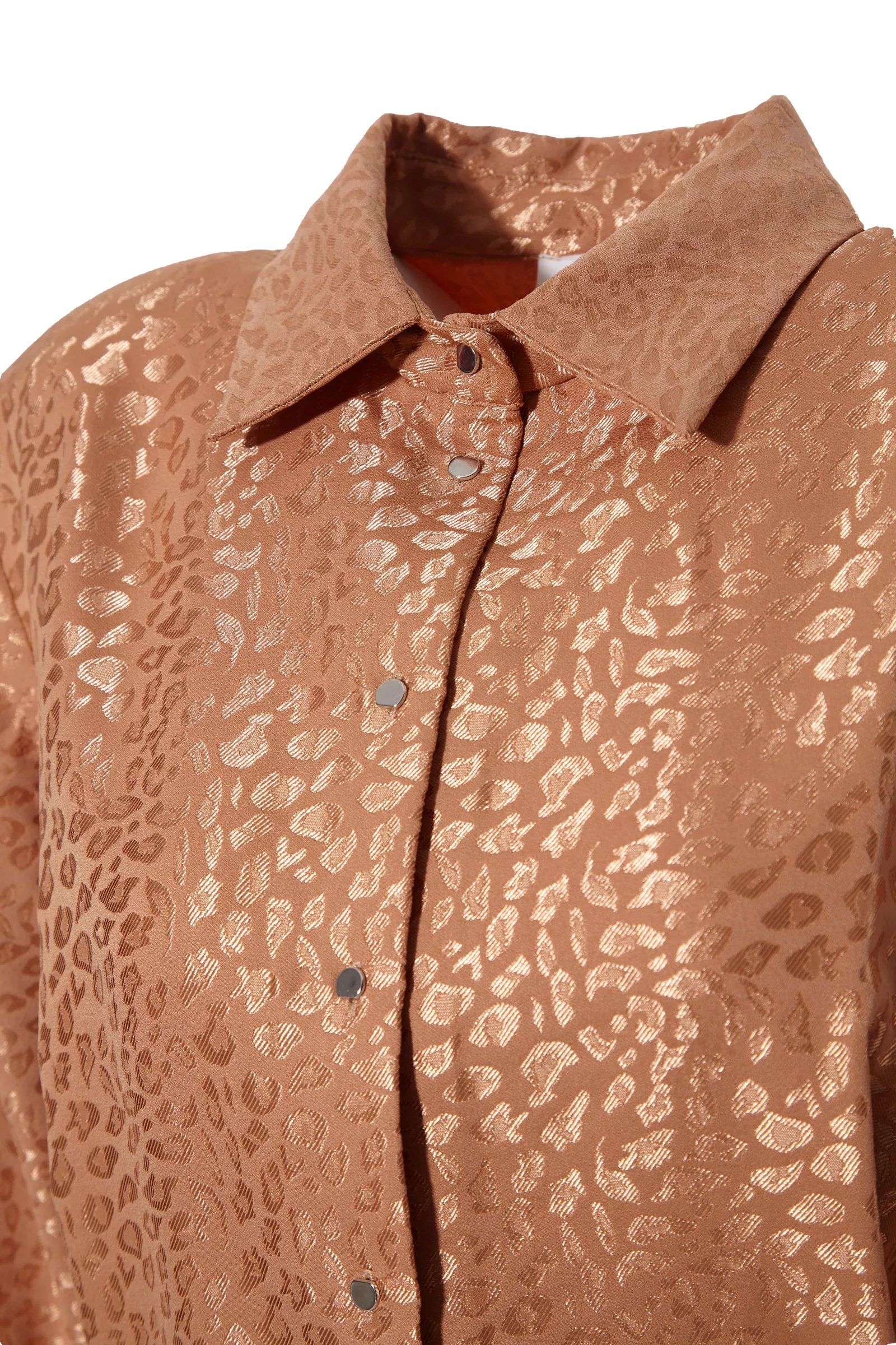 Latte Jakar Long Sleeve Mini Dress