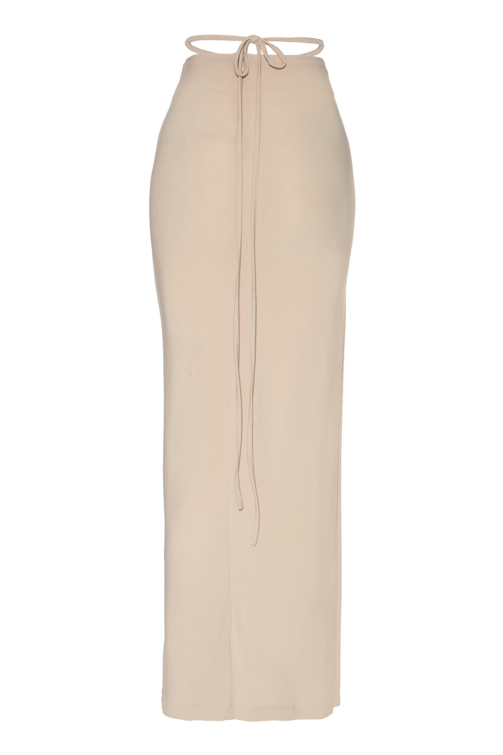 Beige Sendy Uzun Skirt