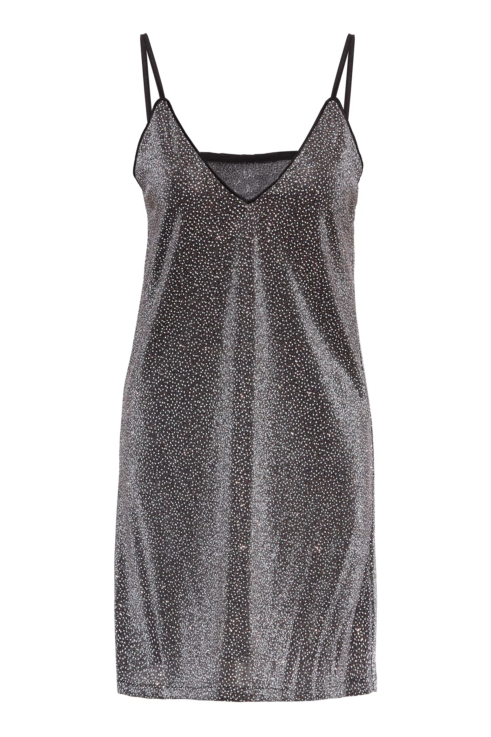 Copper Sequin Sleeveless Mini Dress