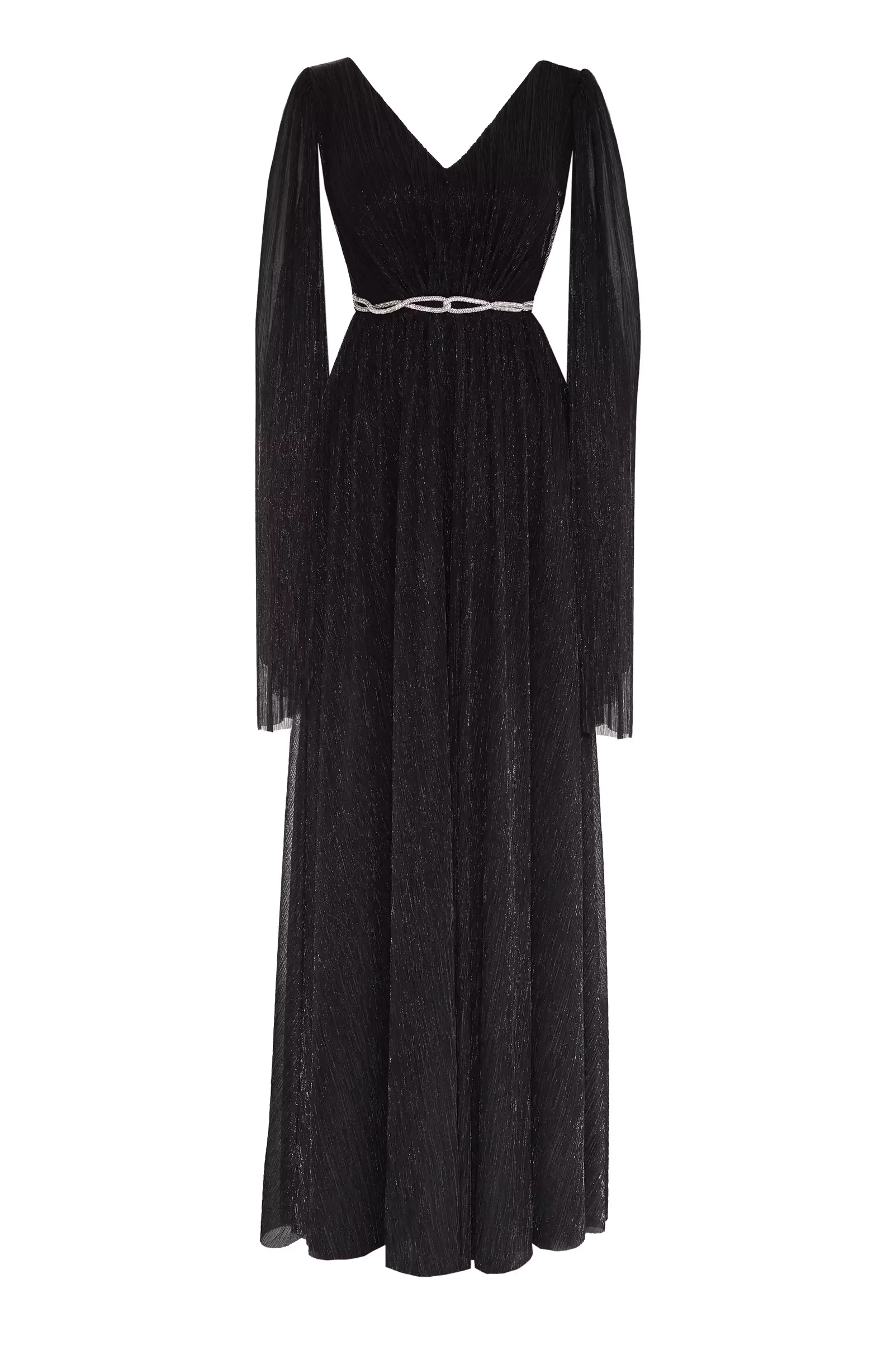 Black Moonlight Sleeveless Maxi Dress