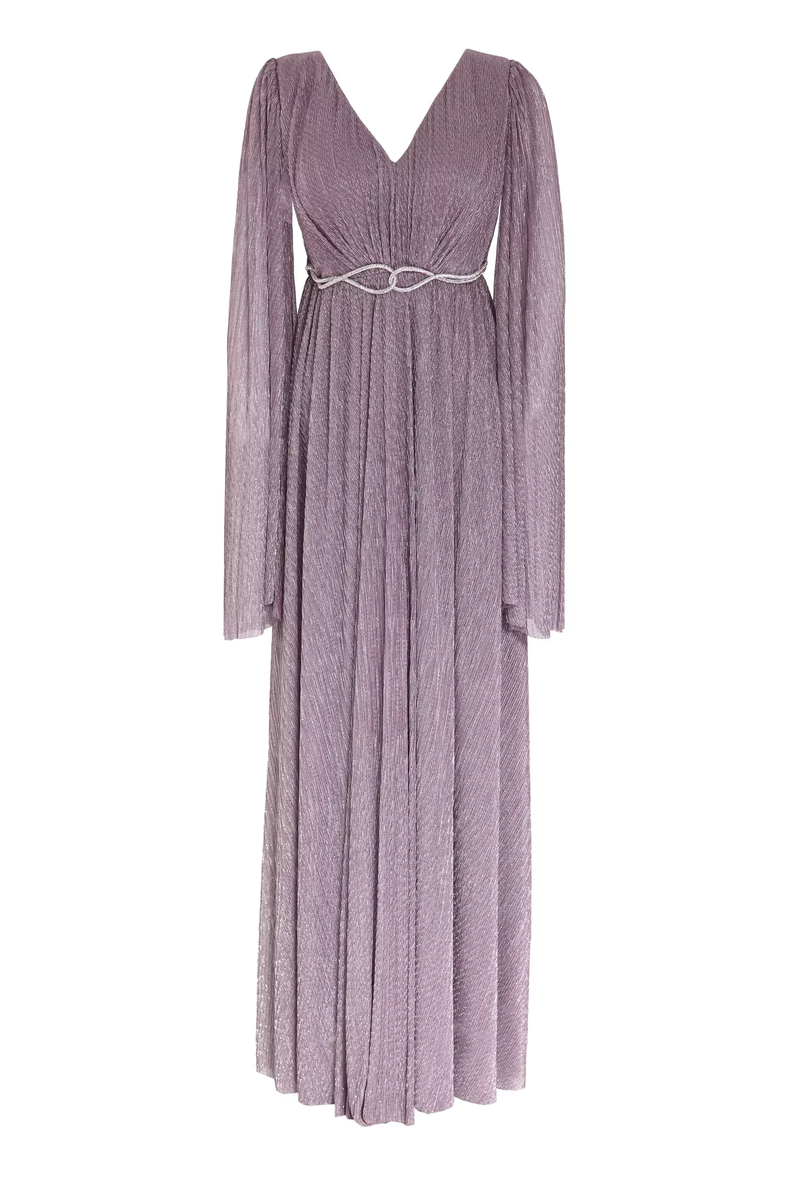 Lilac Plus Size Moonlight Long Sleeve Maxi Dress