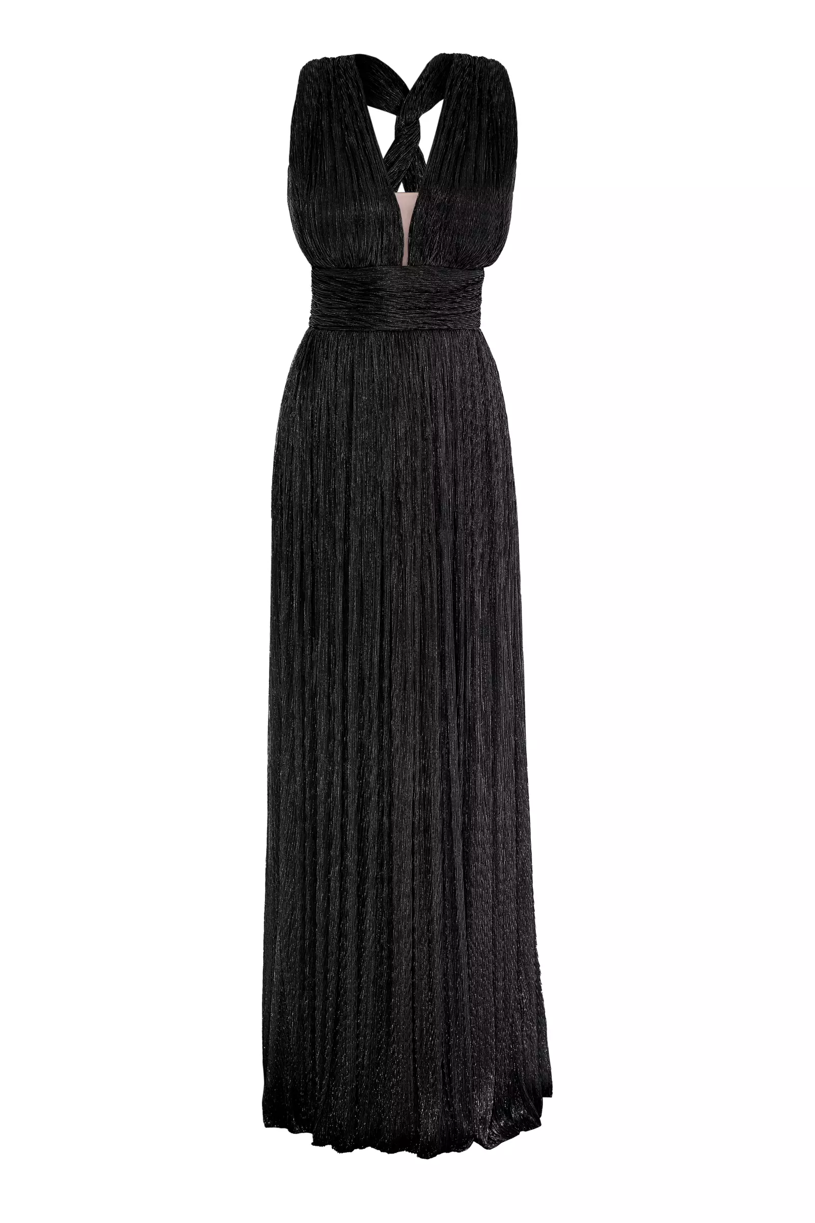 Black Moonlight One Arm Mini Dress