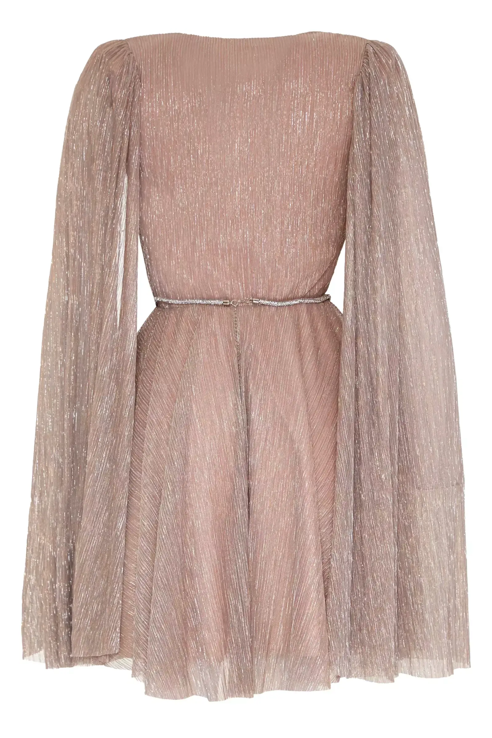 Blush Wowen Long Sleeve Mini Dress