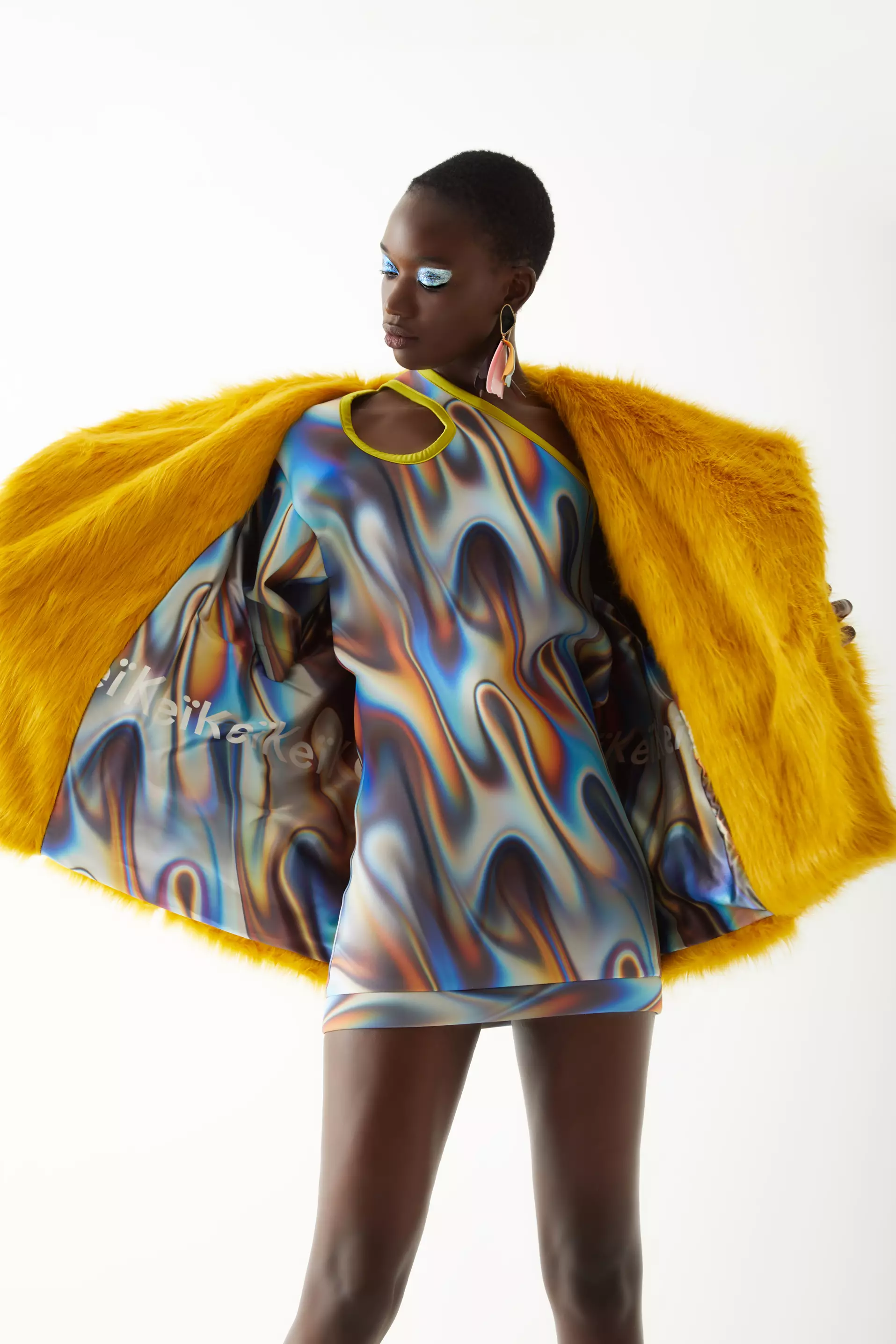 Saffron G.O.A.T Long Sleeve Midi Coat