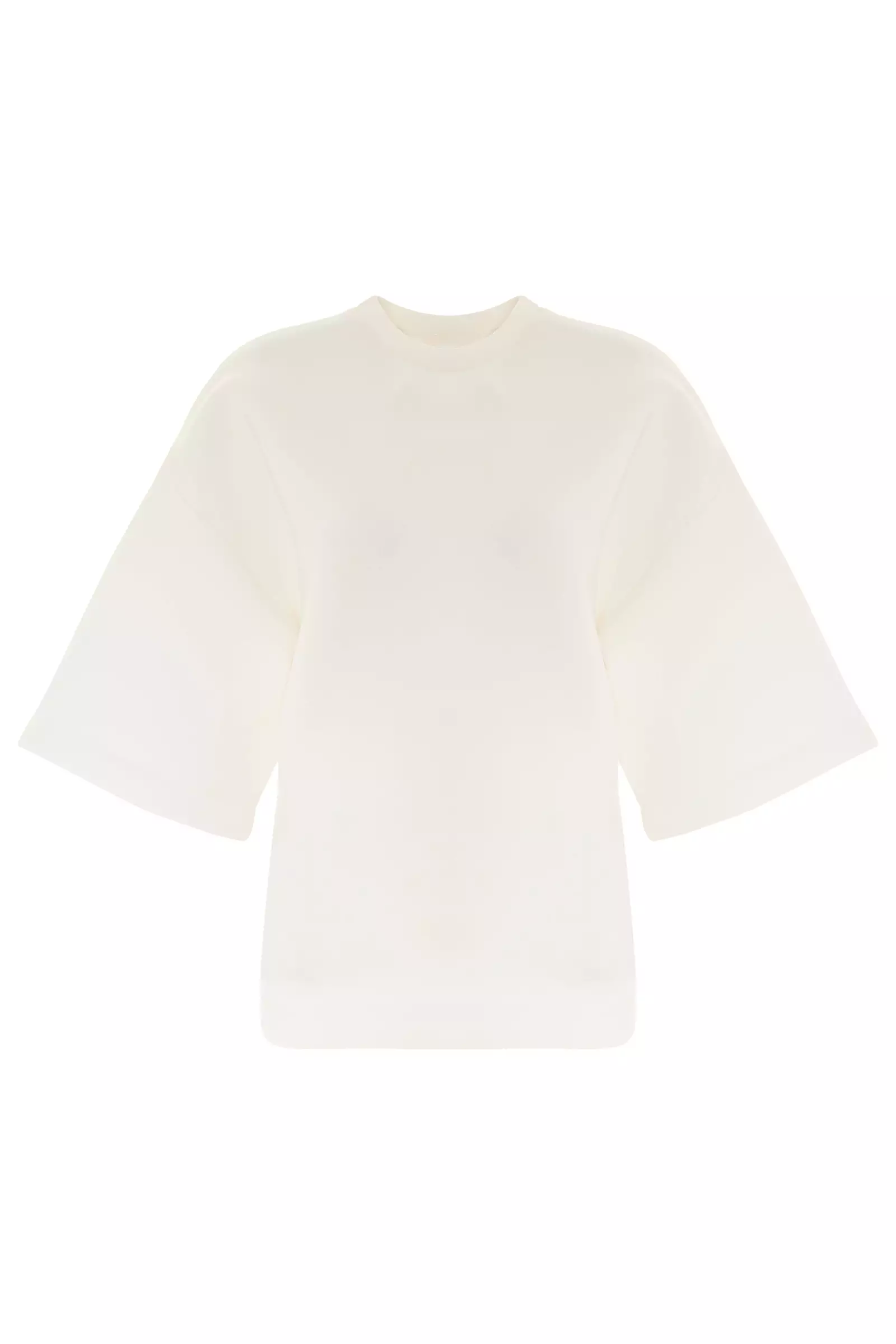 White Dalgic Short Sleeve Mini Shirt