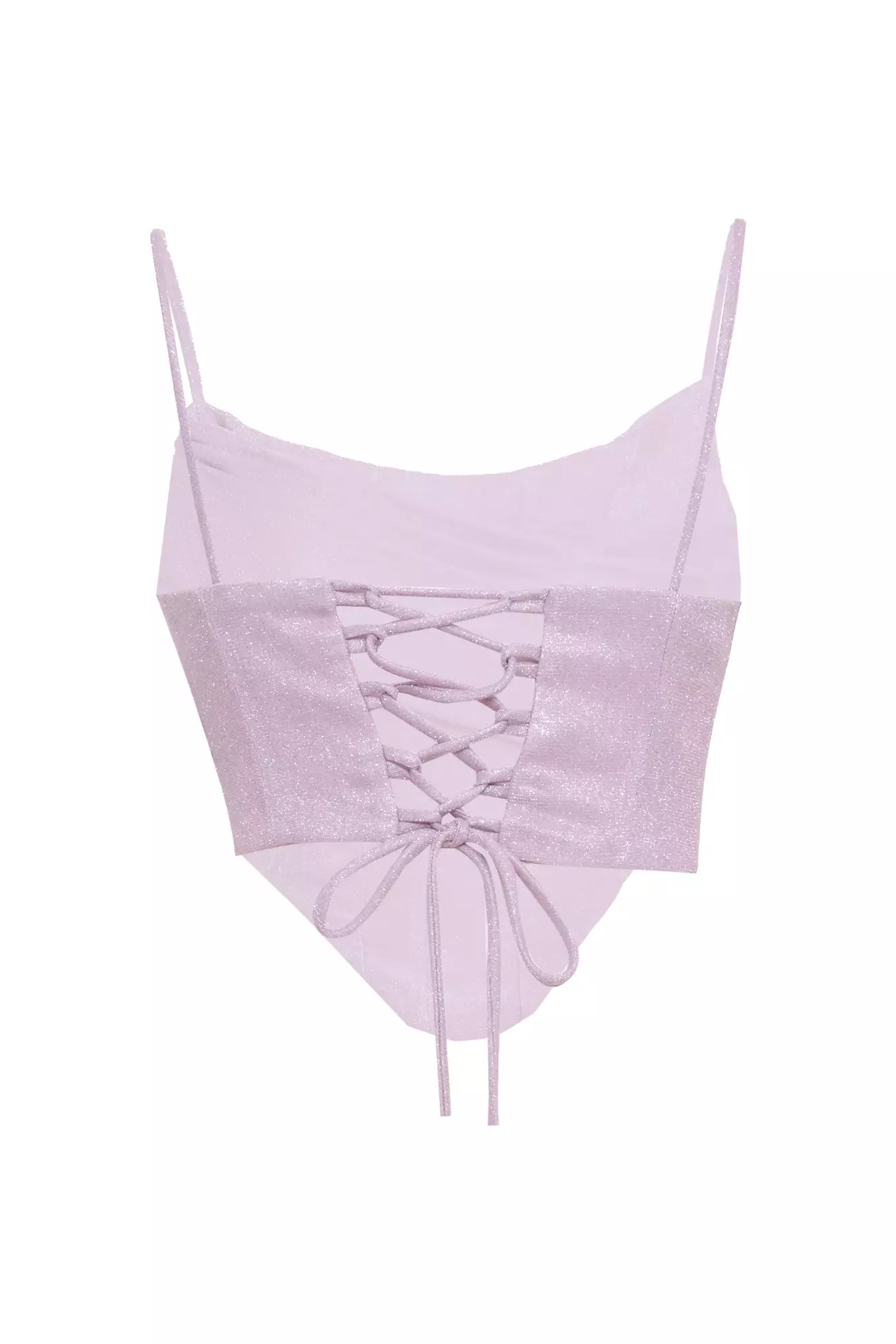 Blush glare strapless mini shirt