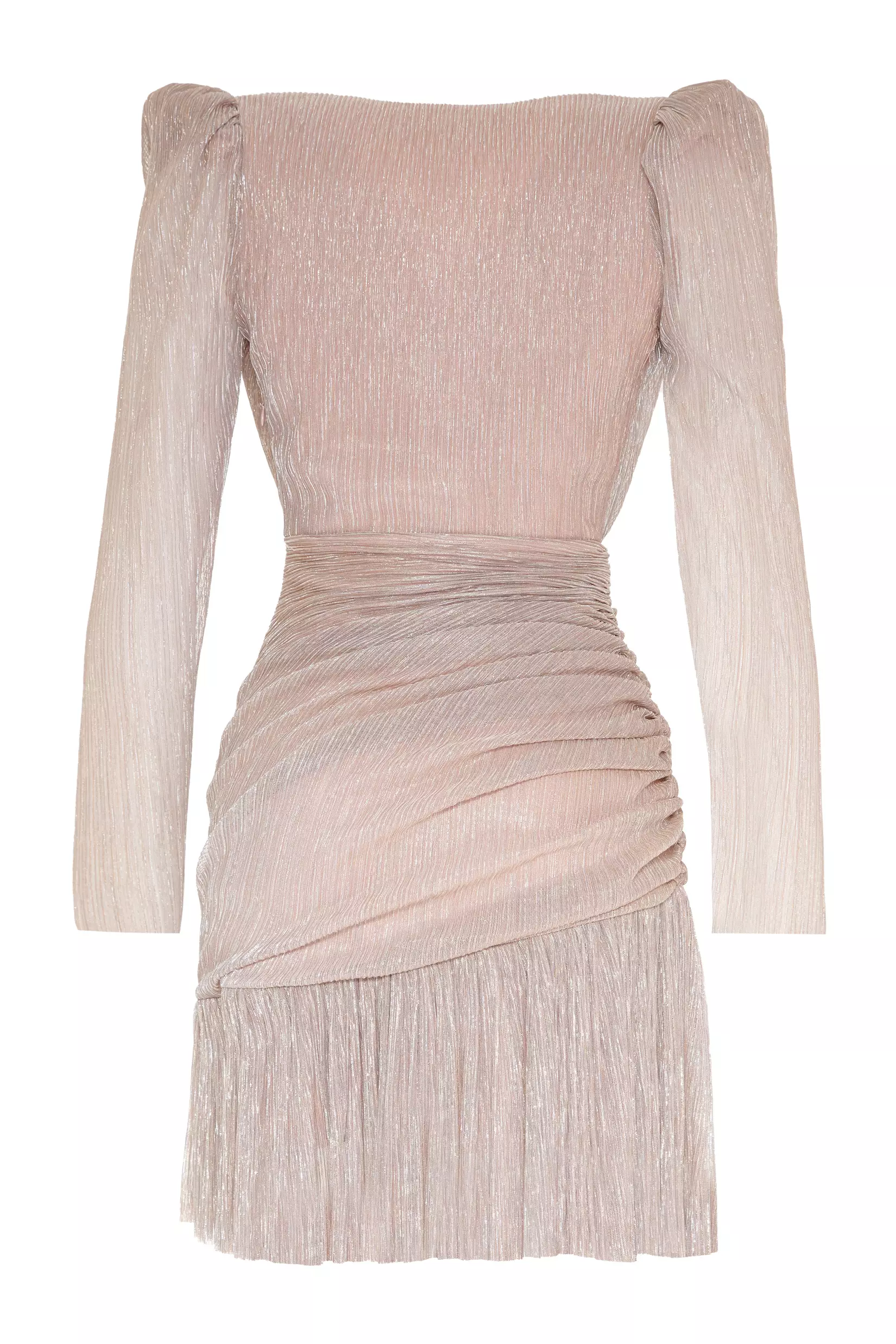 Blush Plus Size Sparky Long Sleeve Midi Dress