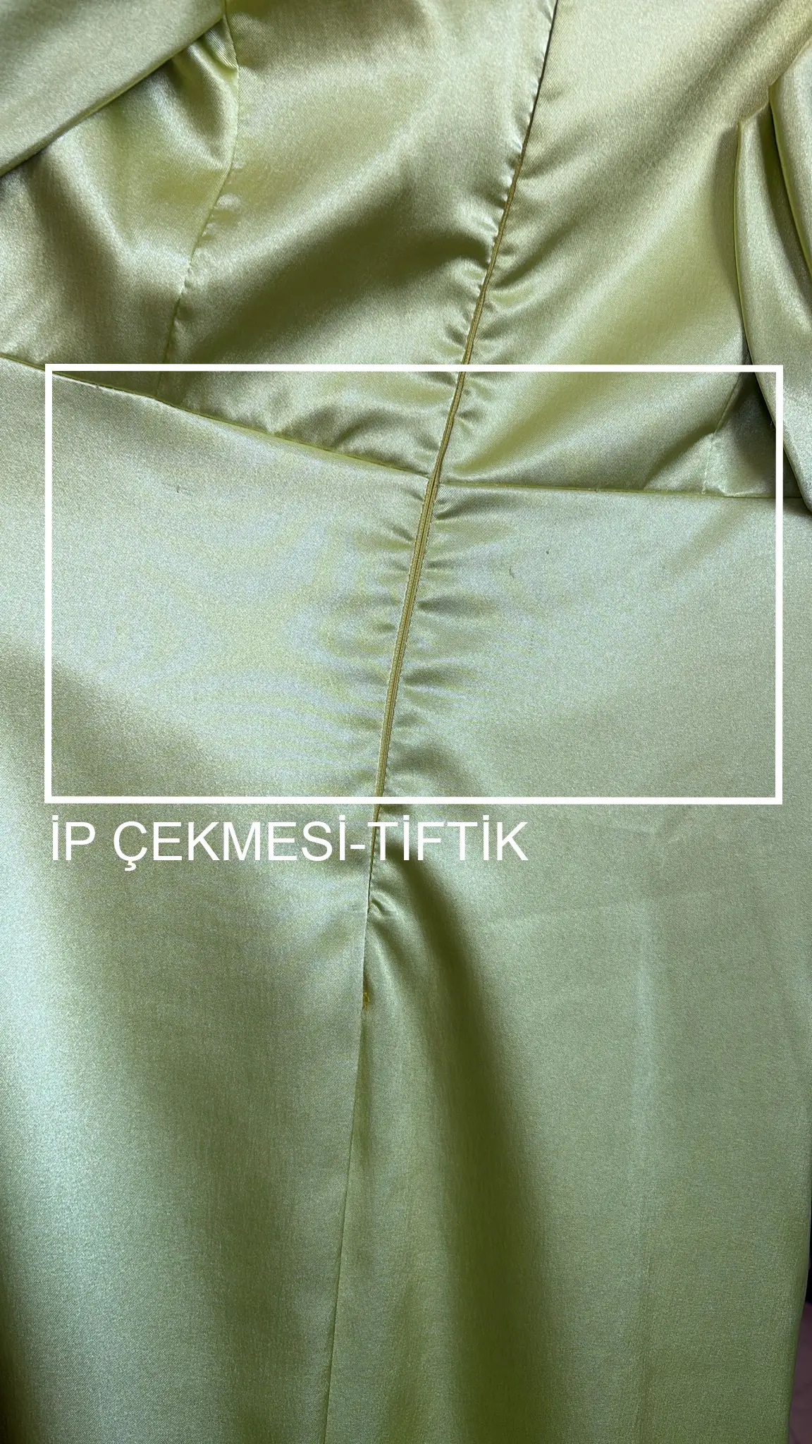 Pistachio green satin sleeveless maxi dress