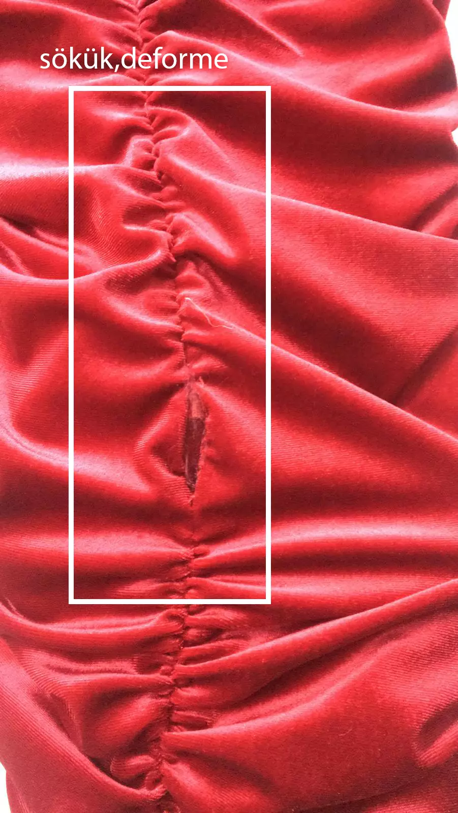 Red velvet long sleeve maxi dress