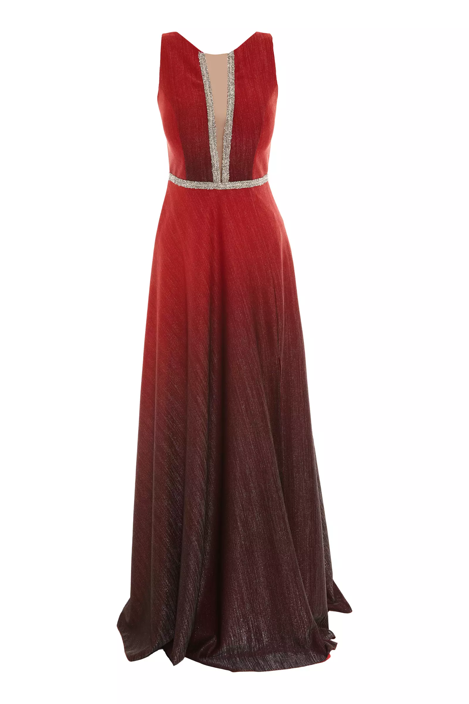Black Knitted Sleeveless Maxi Dress