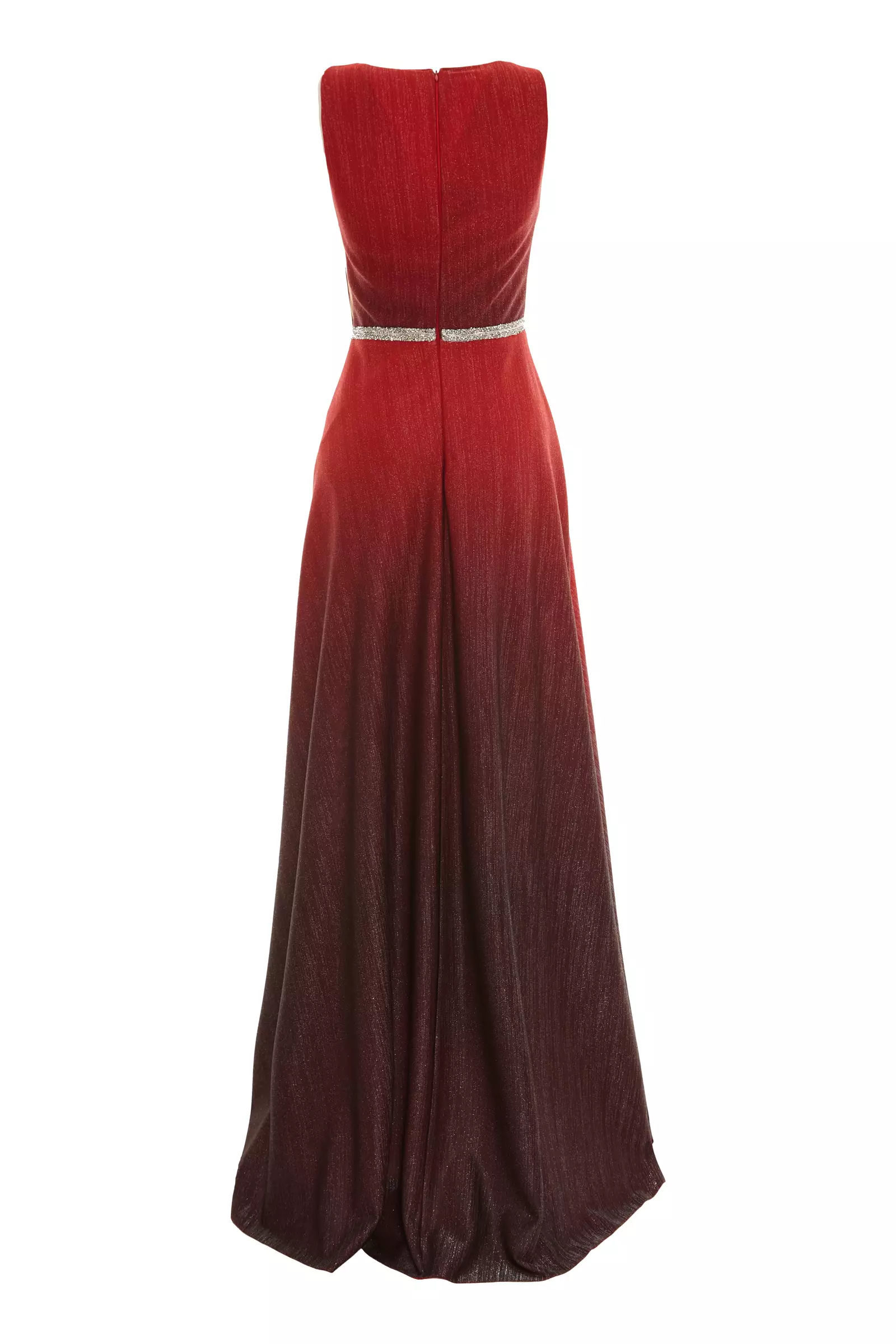 Black Knitted Sleeveless Maxi Dress