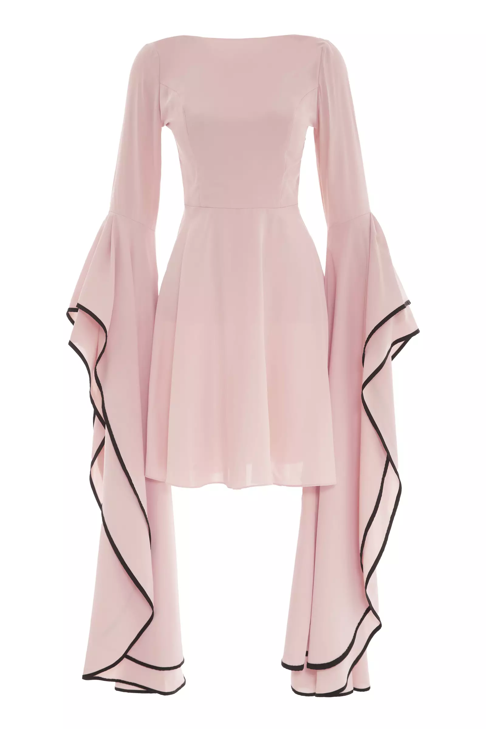 Pink Felisha Long Sleeve Mini Dress