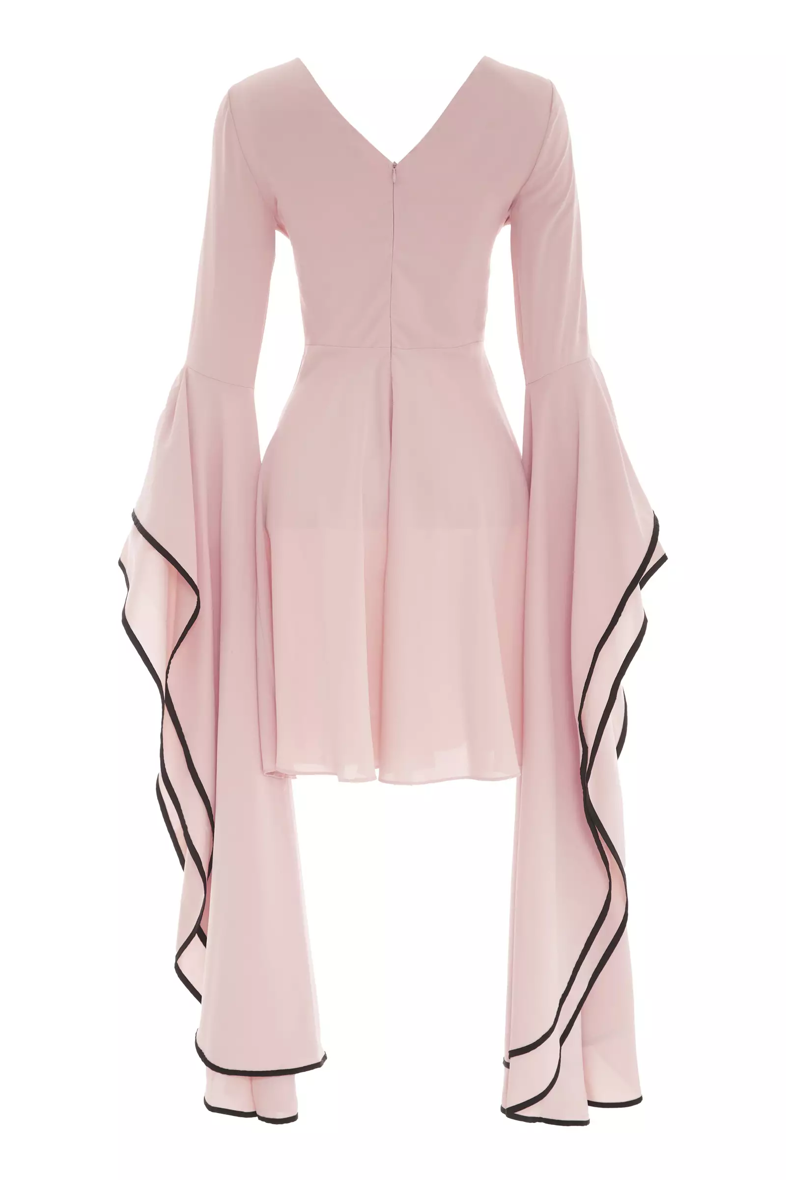 Pink Felisha Long Sleeve Mini Dress