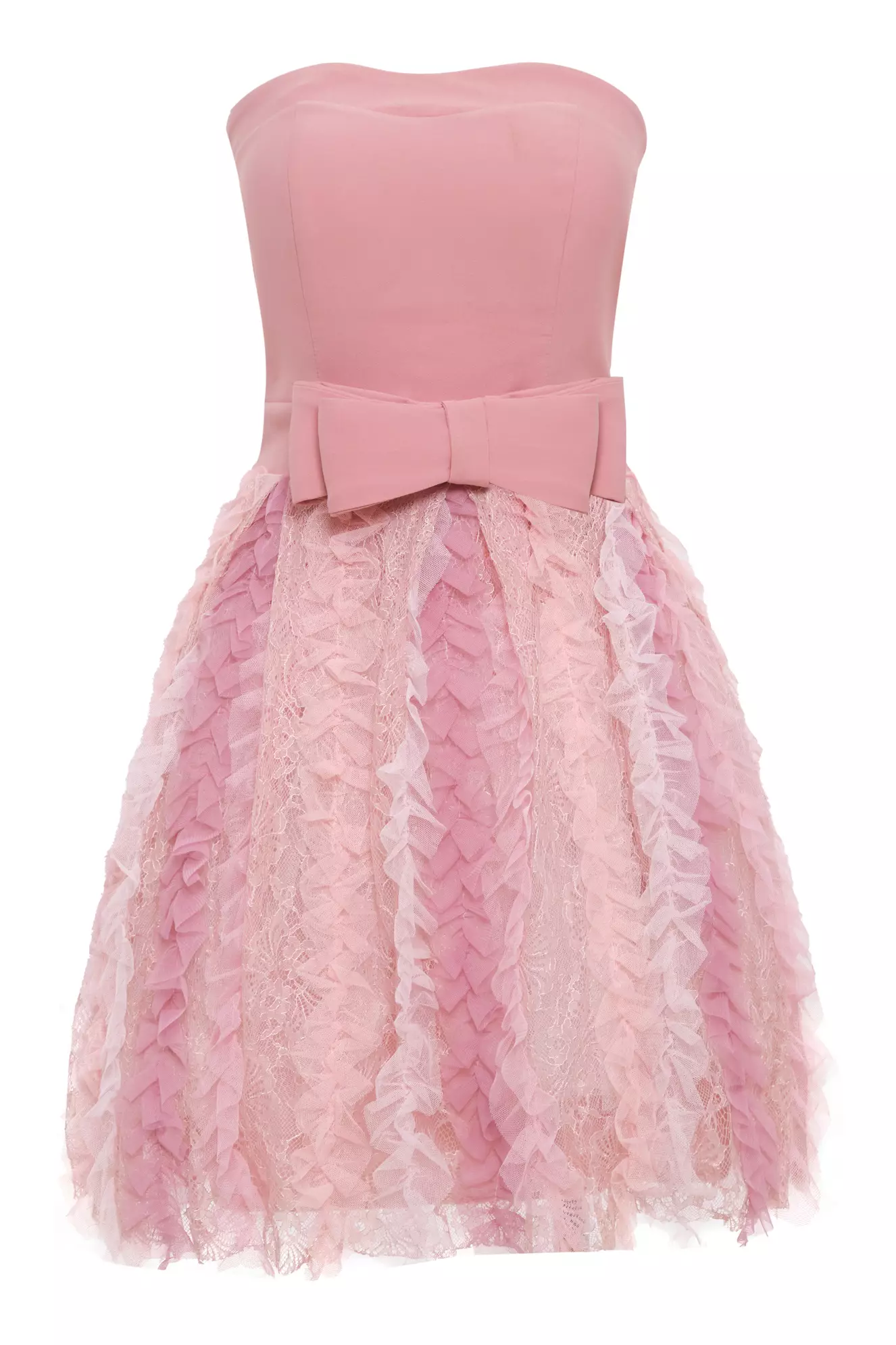 Blush Tulle Sleeveless Mini Dress