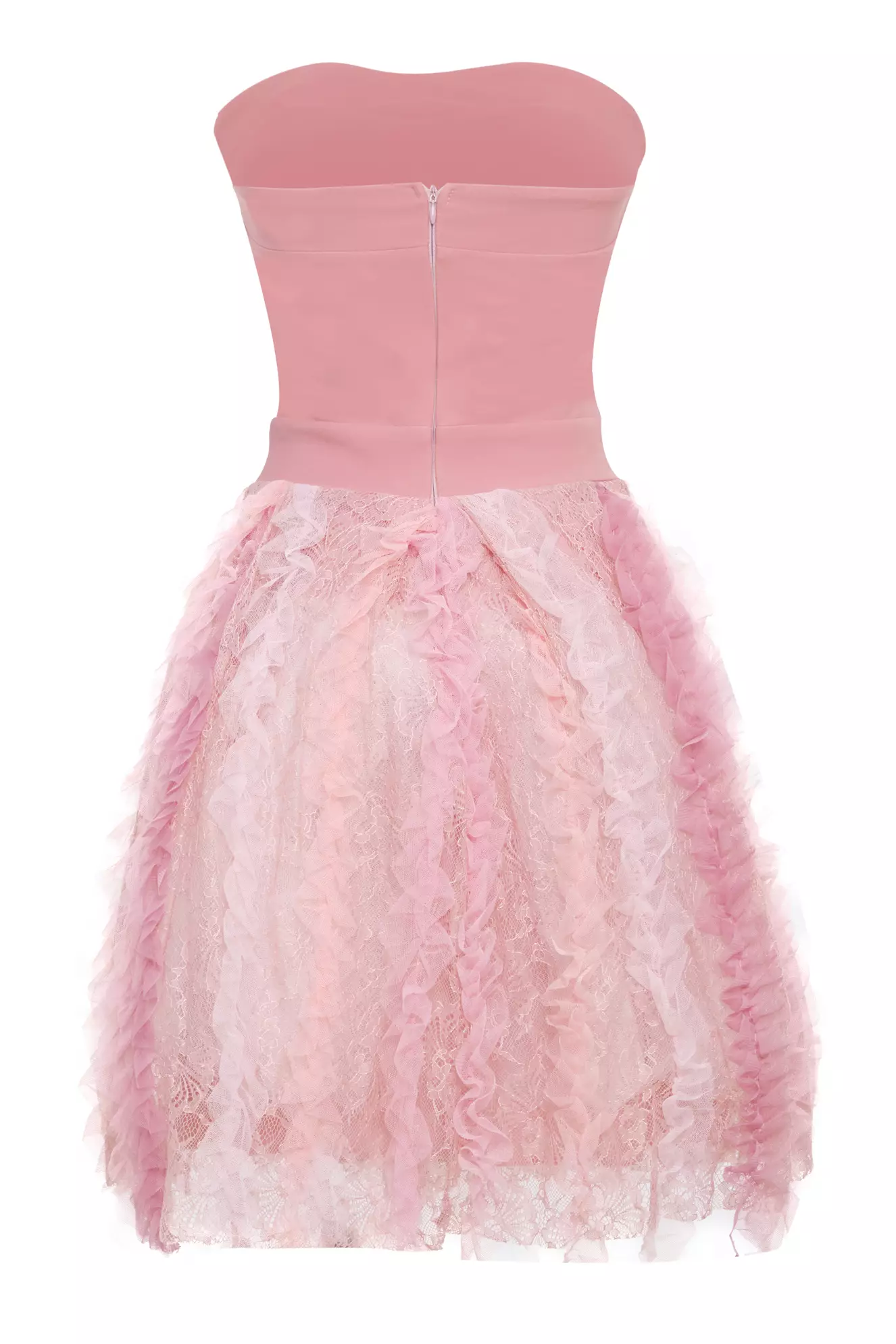 Blush Tulle Sleeveless Mini Dress