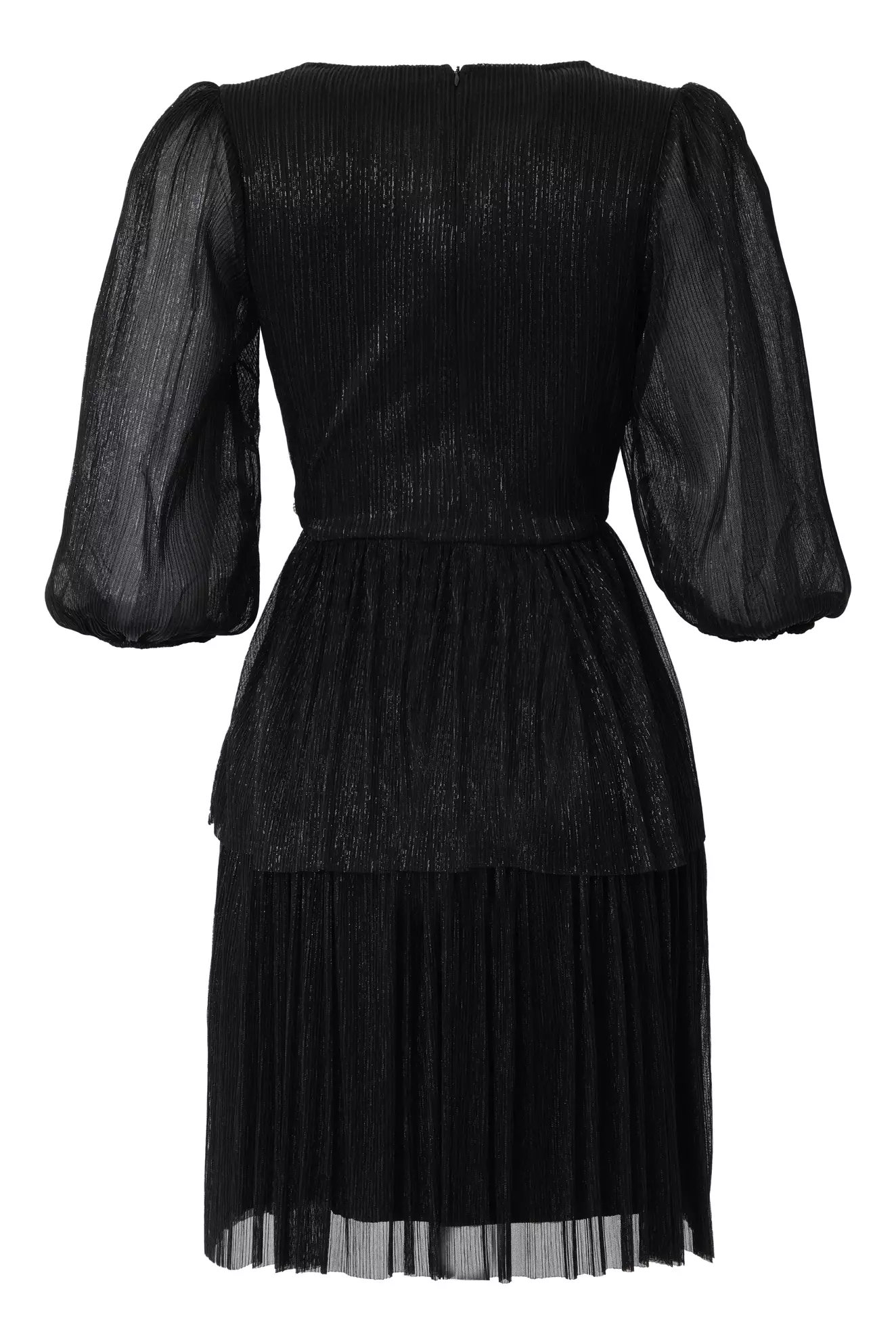 Black Moonlight Kapri Kol Mini Dress