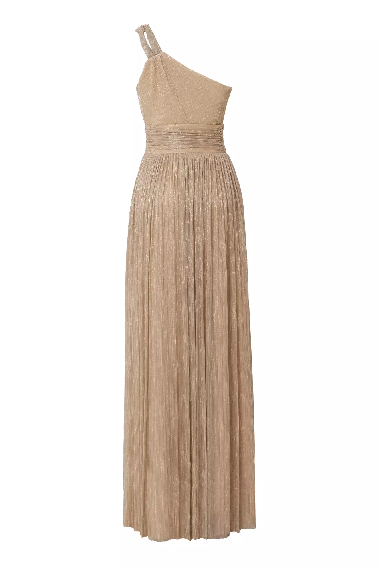 Gold Moonlight Sleeveless Long Dress