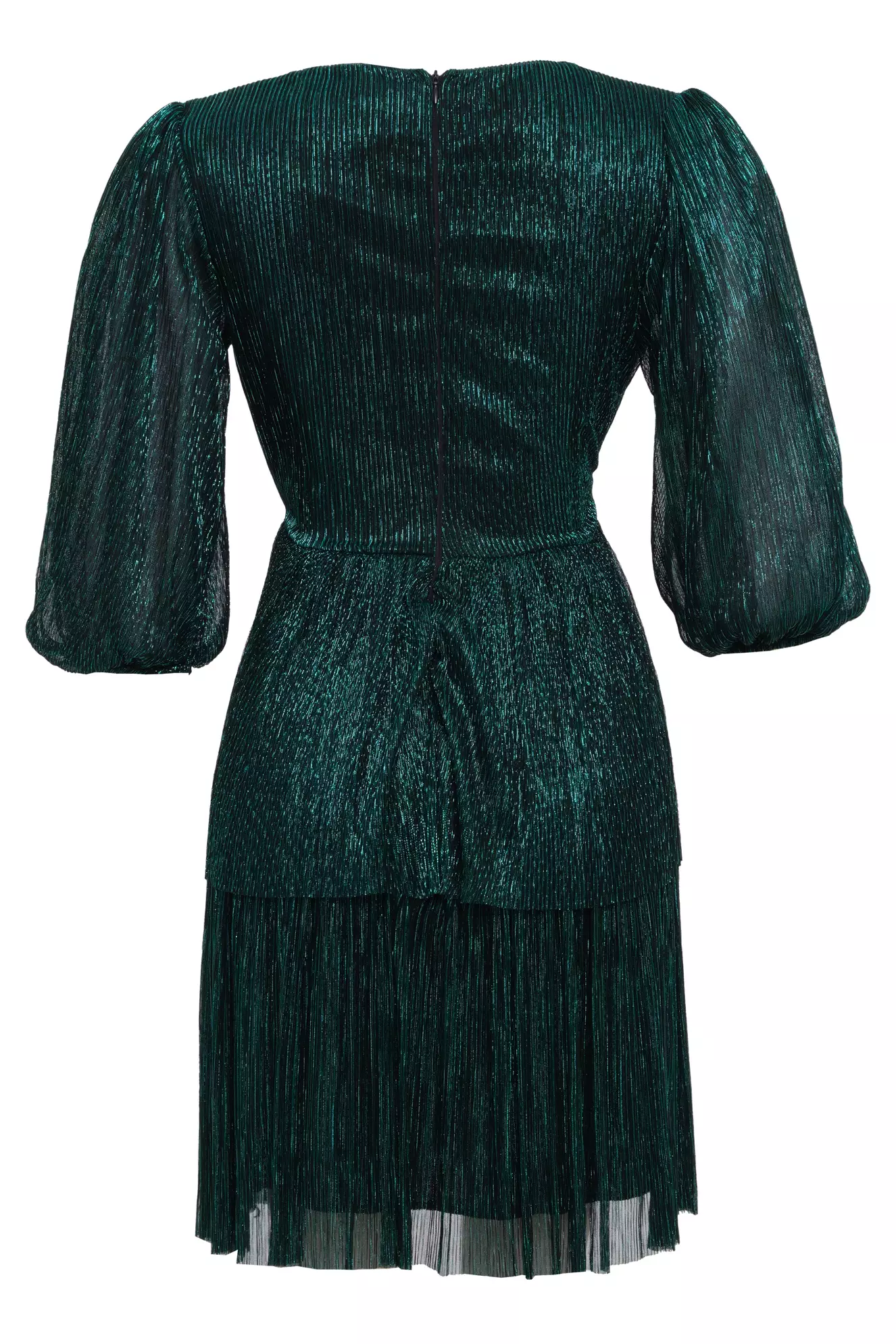 Green Moonlight Kapri Kol Mini Dress