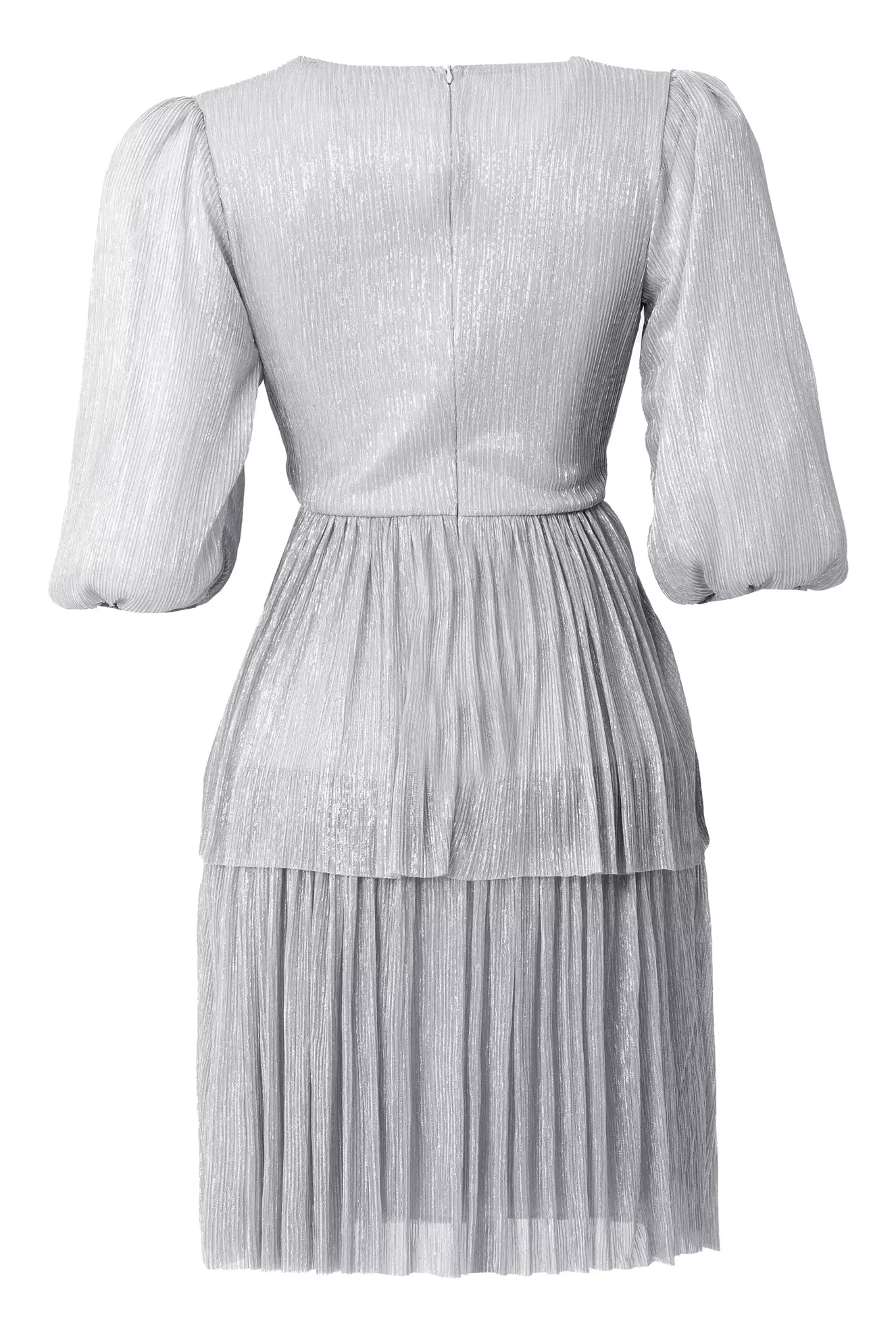 Silver Moonlight Kapri Kol Mini Dress