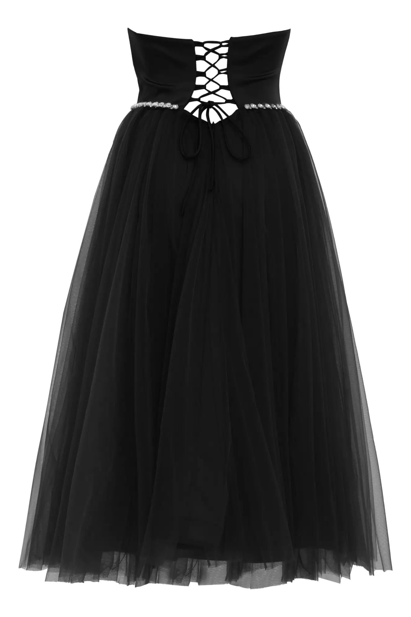 Black Plus Size Satin Sleeveless Long Dress
