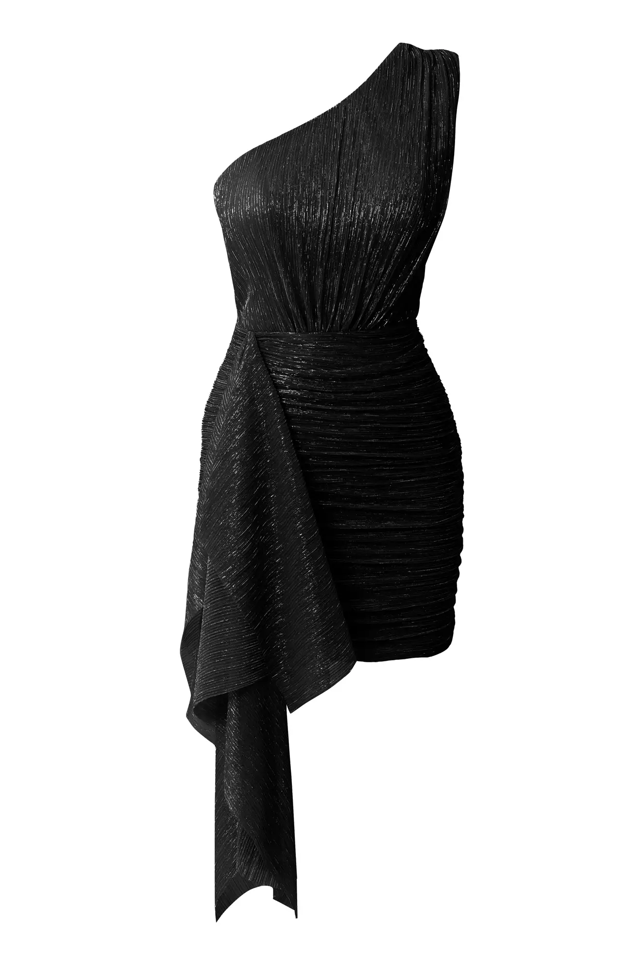 Black Moonlight Sleeveless Mini Dress