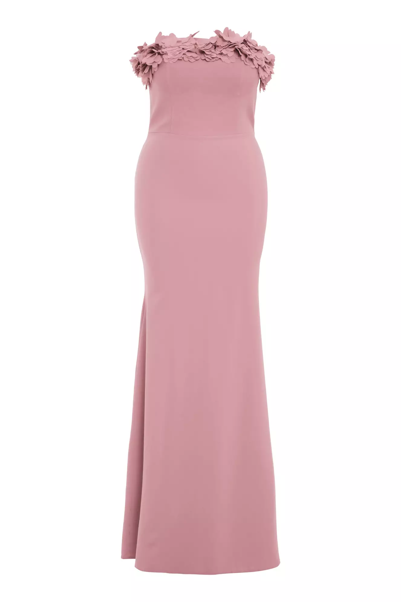 Blush Plus Size Crepe Dress