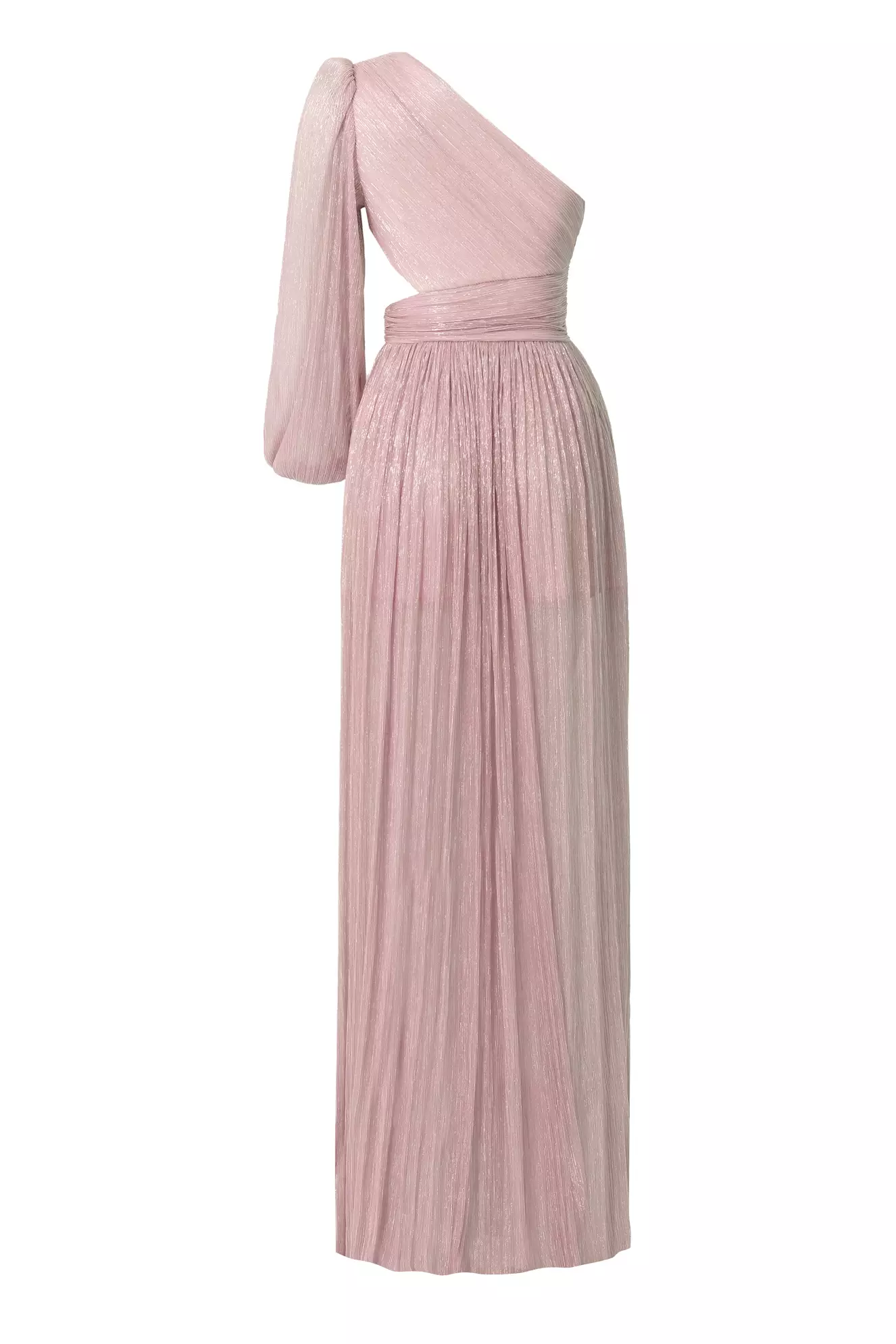Blush Moonlight One Arm Long Dress