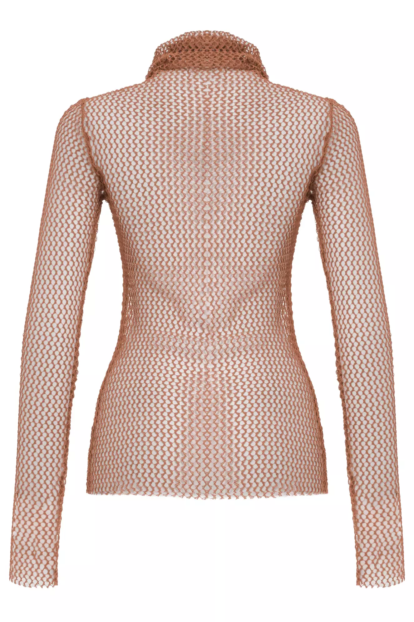 Beige File Long Sleeve Shirt