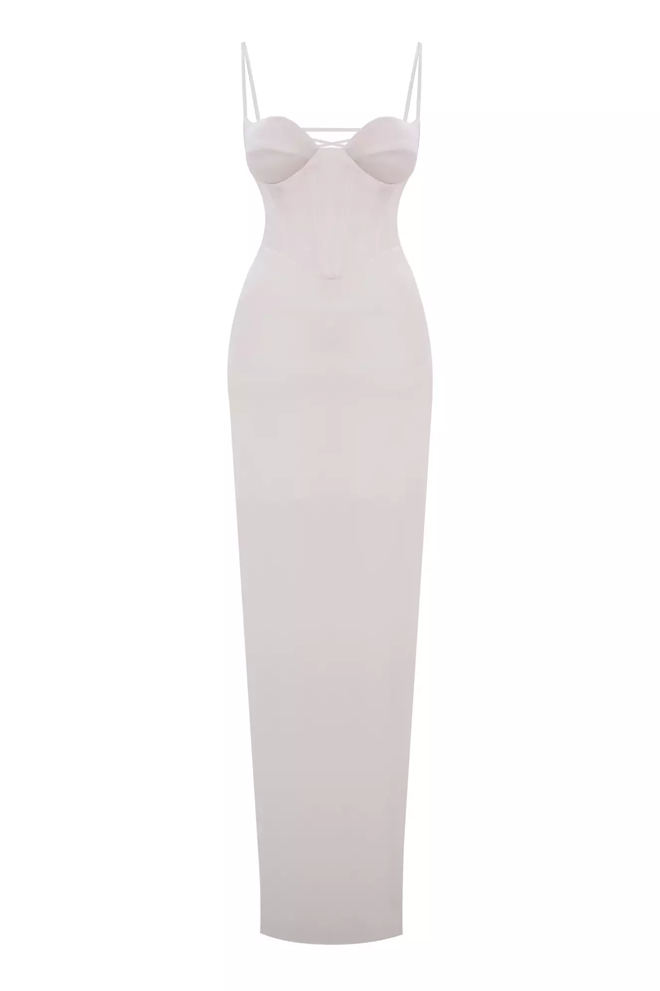 Printed velvet sleeveless long dress