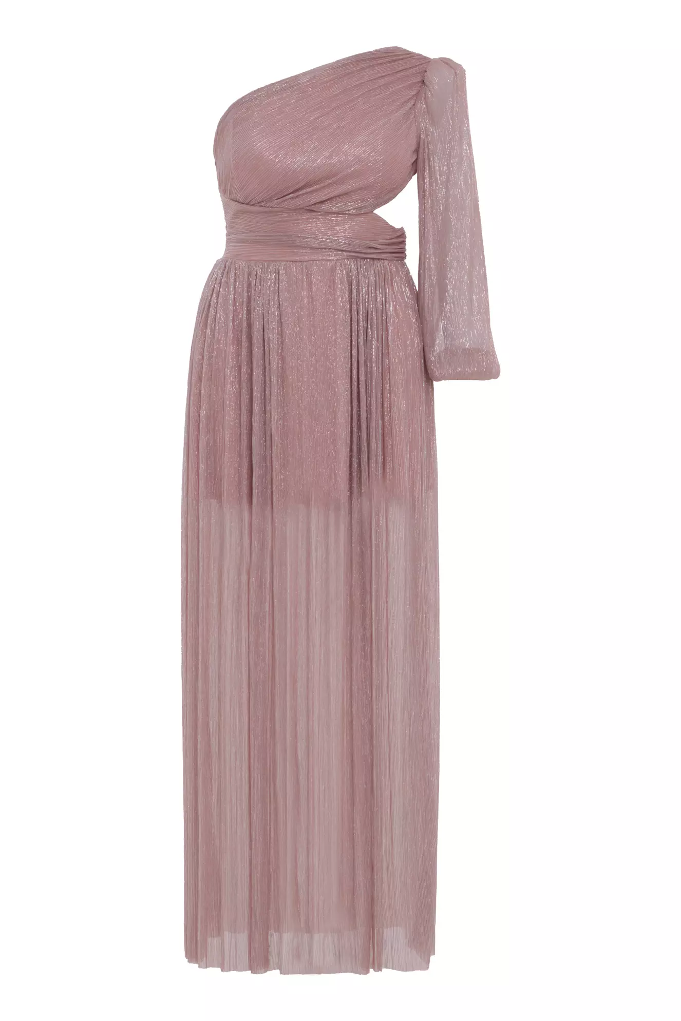 Blush Plus Size Moonlight One Arm Long Dress