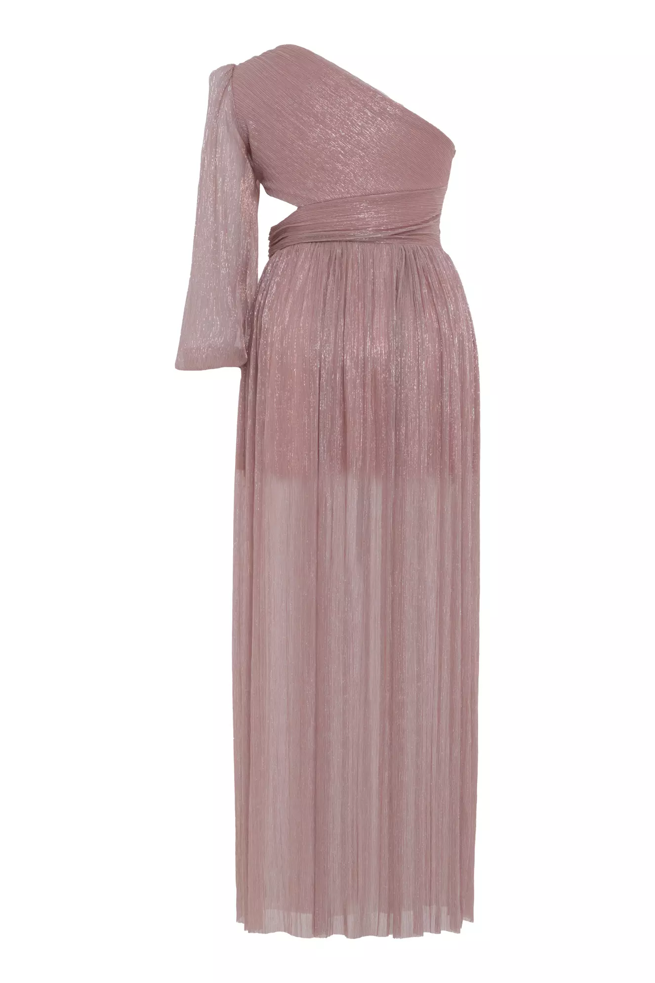 Blush Plus Size Moonlight One Arm Long Dress