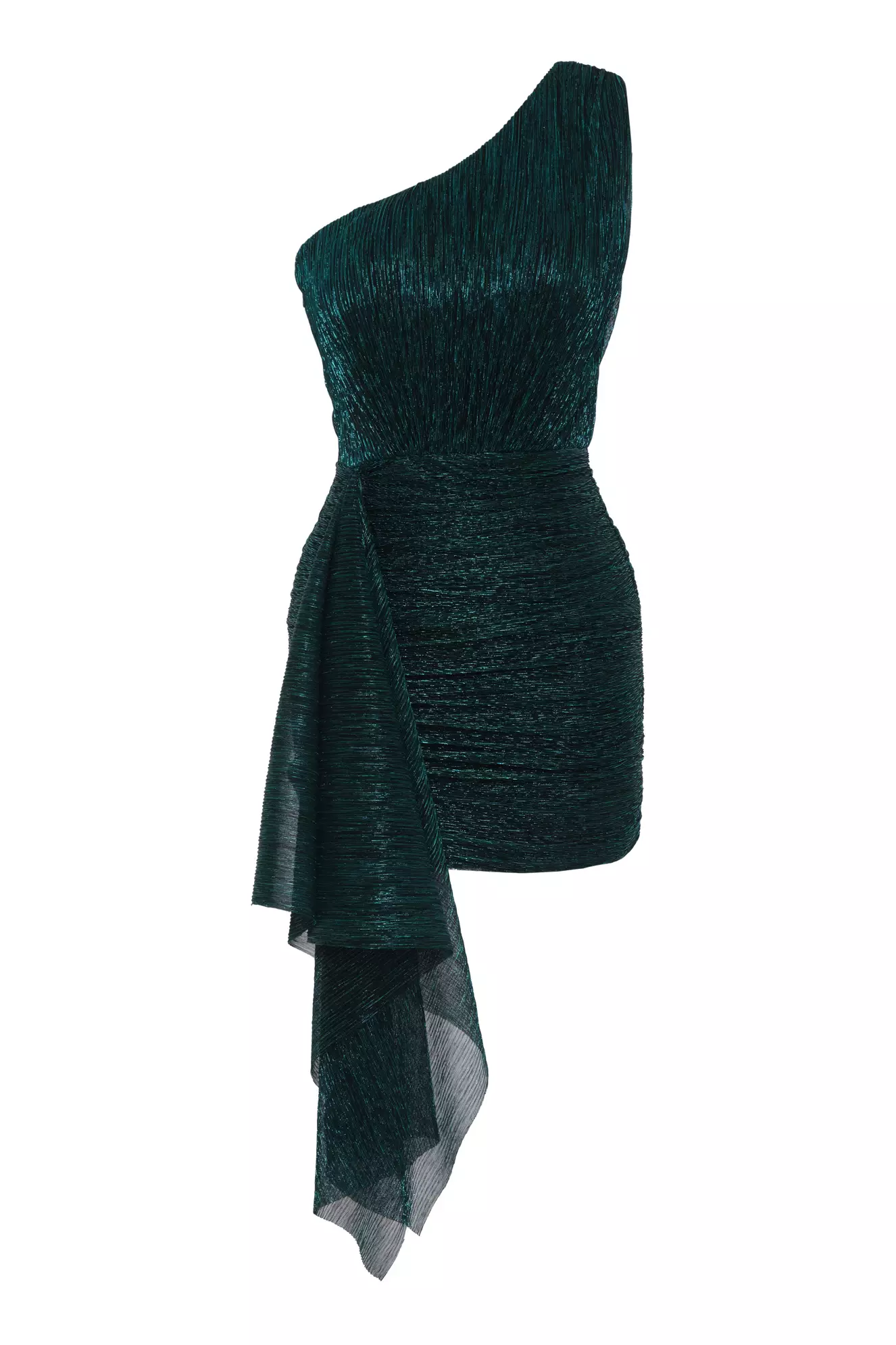 Green Moonlight Sleeveless Mini Dress
