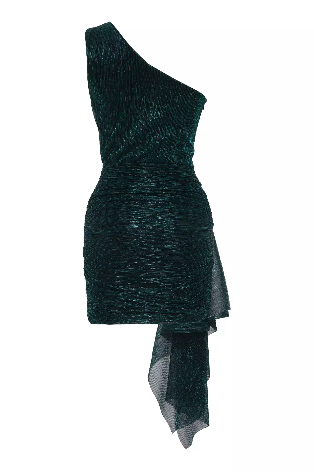 Green Moonlight Sleeveless Mini Dress