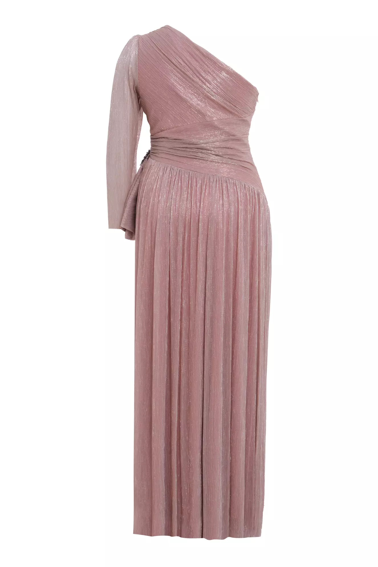 Blush Plus Size Moonlight One Arm Long Dress